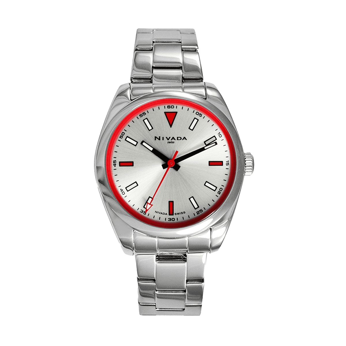 Executive Bisel Rojo Para Caballero - Altitud 18101 - Reloj Nivada Swiss