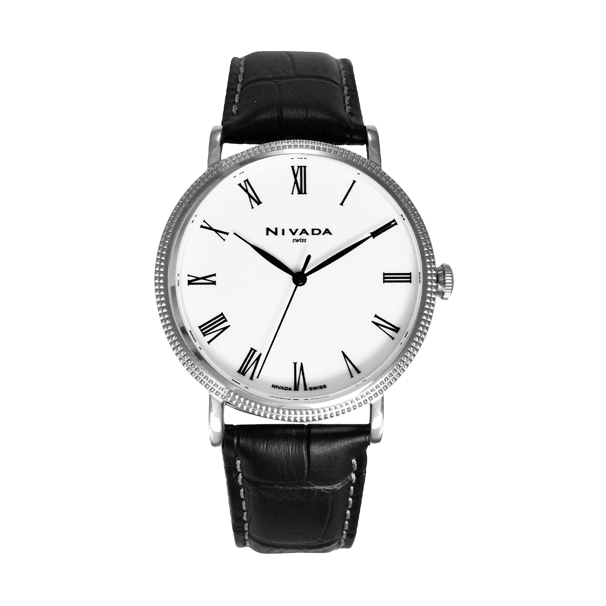 Executive con Correa Negra Para Caballero - Altitud 18101 - Reloj Nivada Swiss