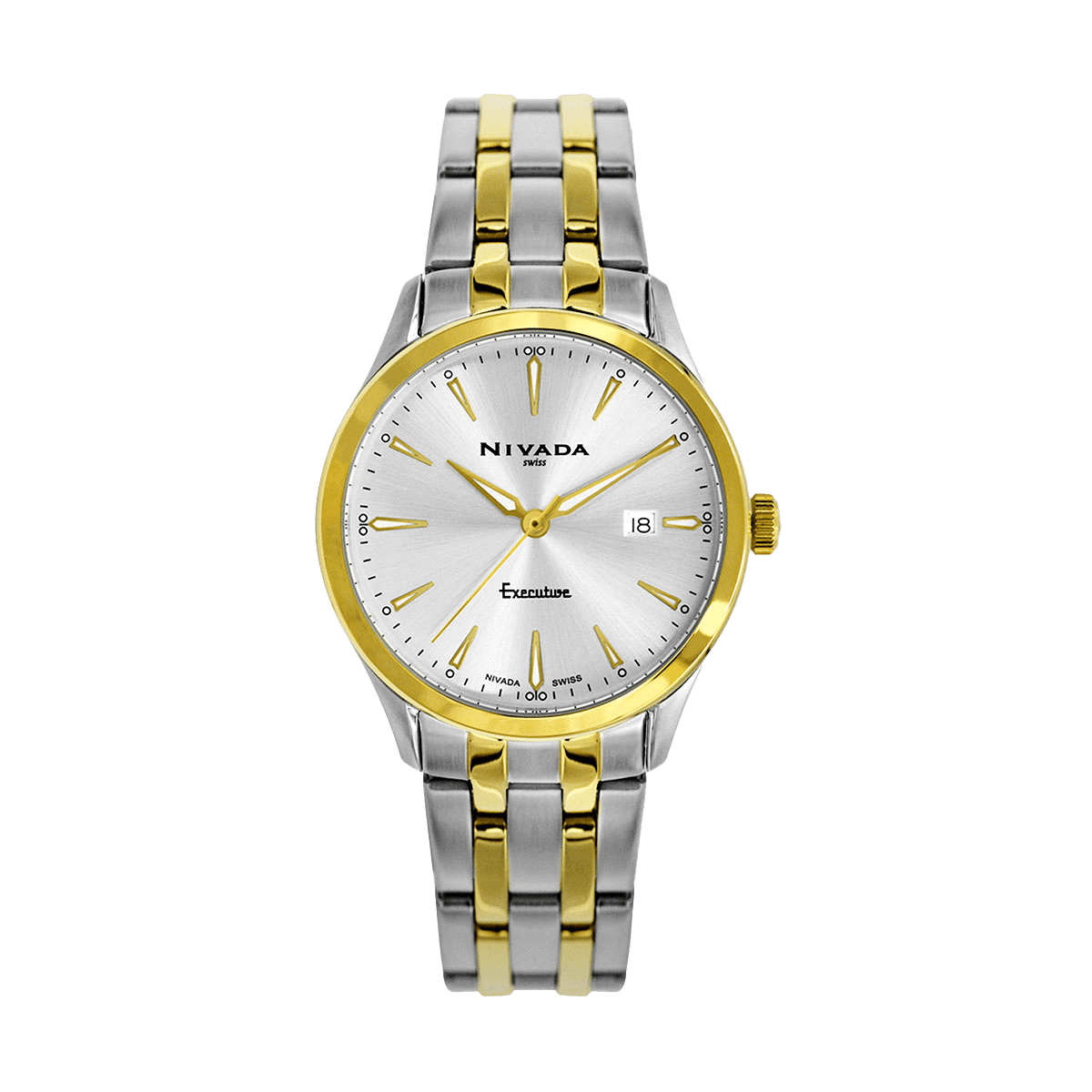 Executive Date At 3 Para Dama - Altitud 1911 - Reloj Nivada Swiss