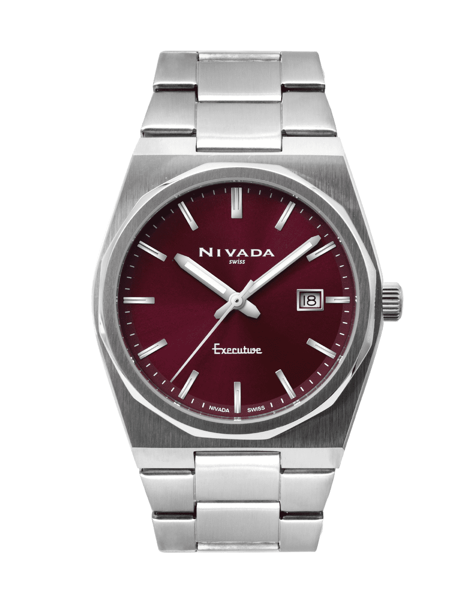 Executive Steel Para Caballero - Altitud 2311 - Reloj Nivada Swiss