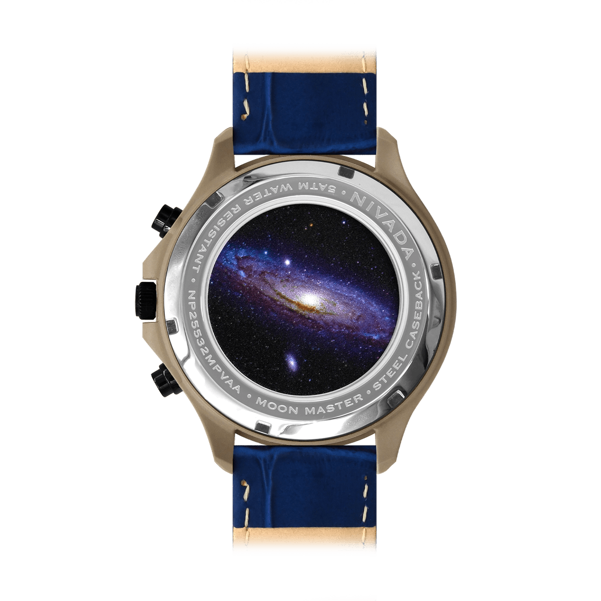 Moonmaster Cerámica Cronógrafo Azul - Reloj Nivada Swiss