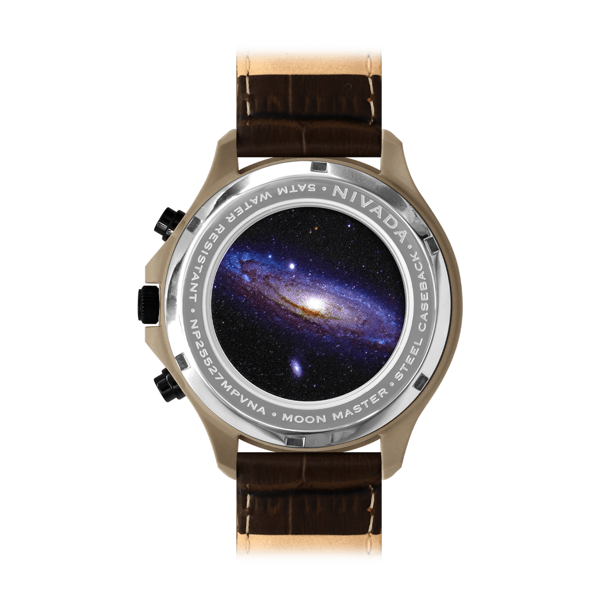 Moonmaster Cerámica Cronógrafo Café - Reloj Nivada Swiss