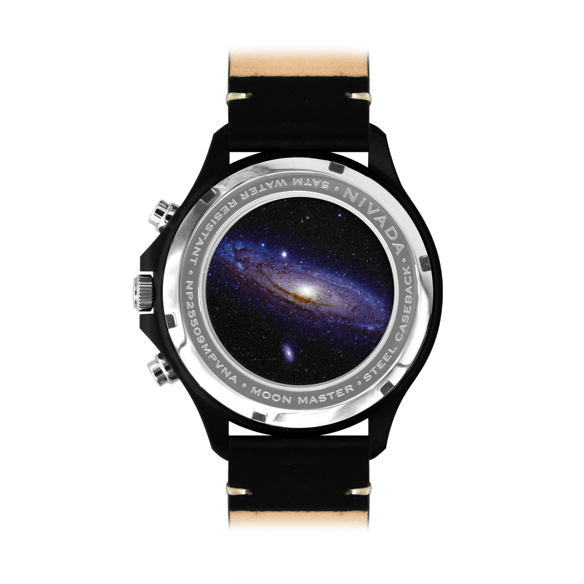 Moonmaster Cerámica Cronógrafo Negro - Reloj Nivada Swiss