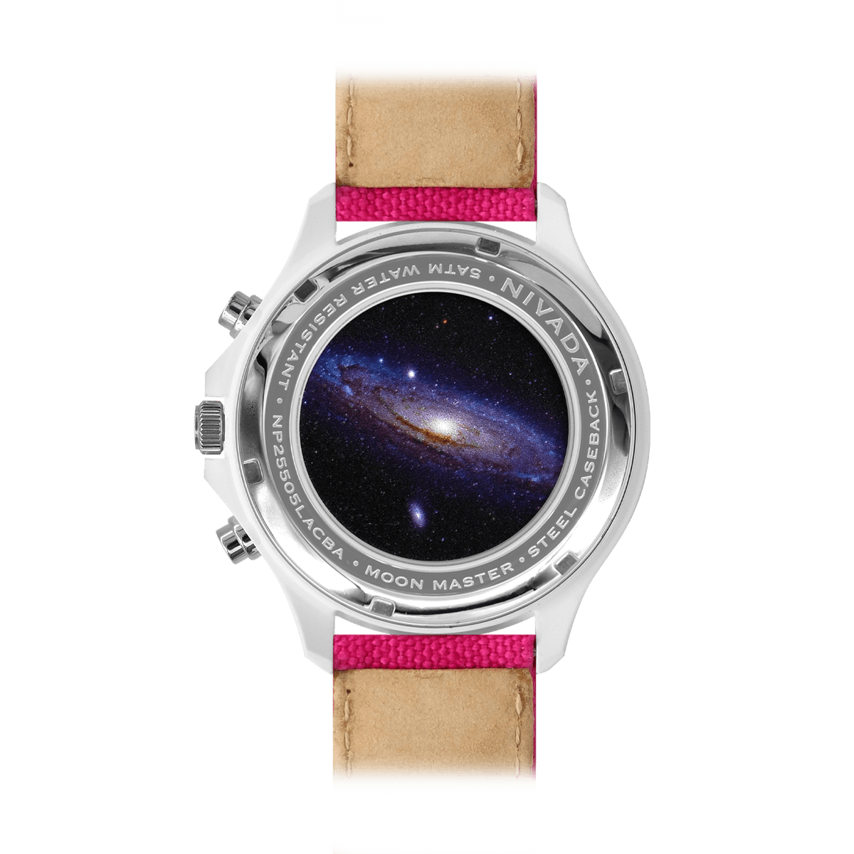 Moonmaster Cerámica Cronógrafo Rosa - Reloj Nivada Swiss