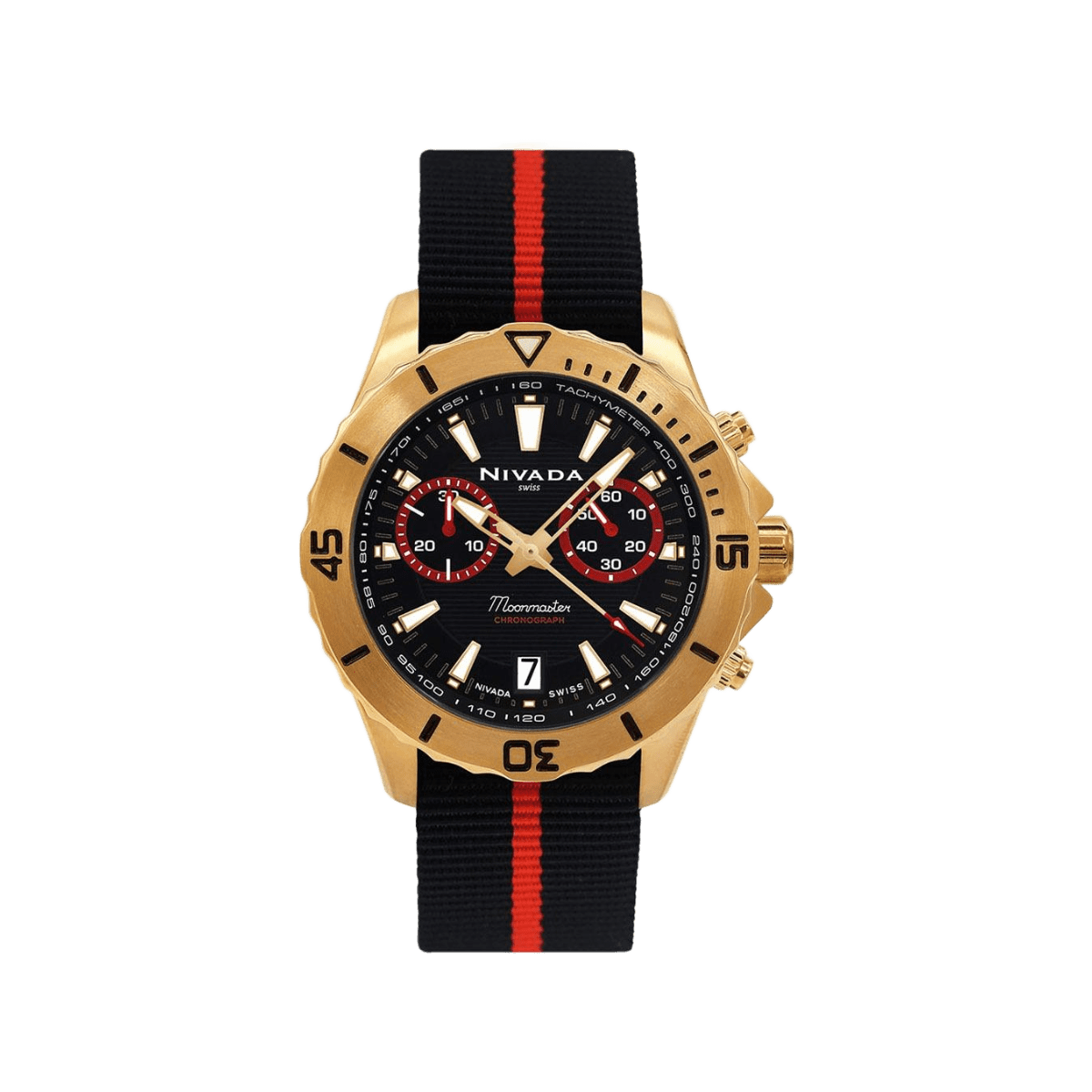 Reloj Nivada Swiss Caballero Caratula Negr a NH2250