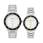 Par de relojes Hombre y Mujer - NIVADA MILLIONAIRE AC/AC CARATULA BLANCA INDICES - Reloj Nivada Swiss