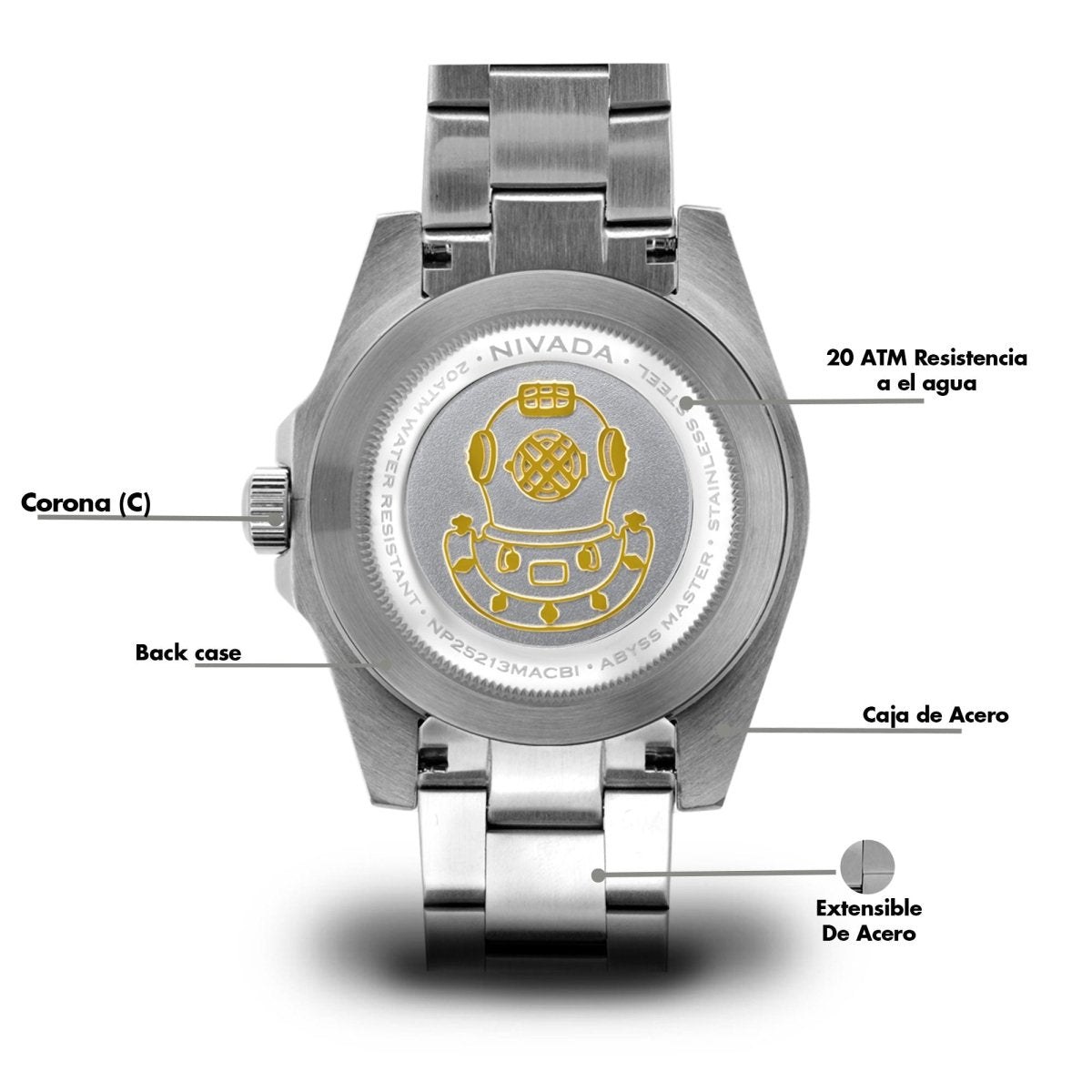 Reloj Abyss Master 103 Caballero - Reloj Nivada Swiss