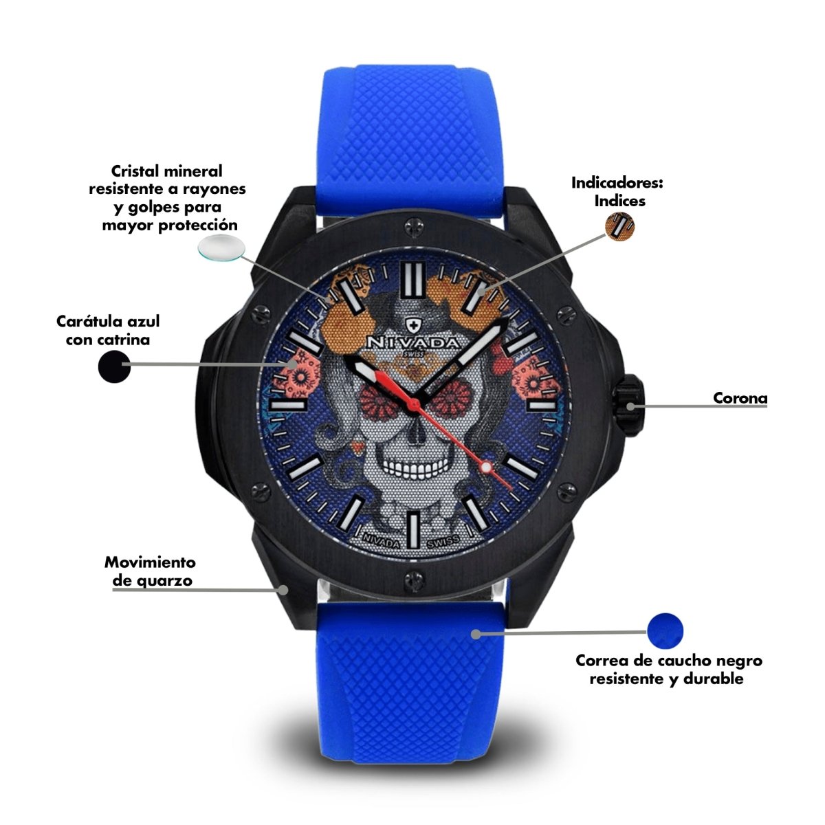 Reloj Catrina 102 Caballero - Reloj Nivada Swiss
