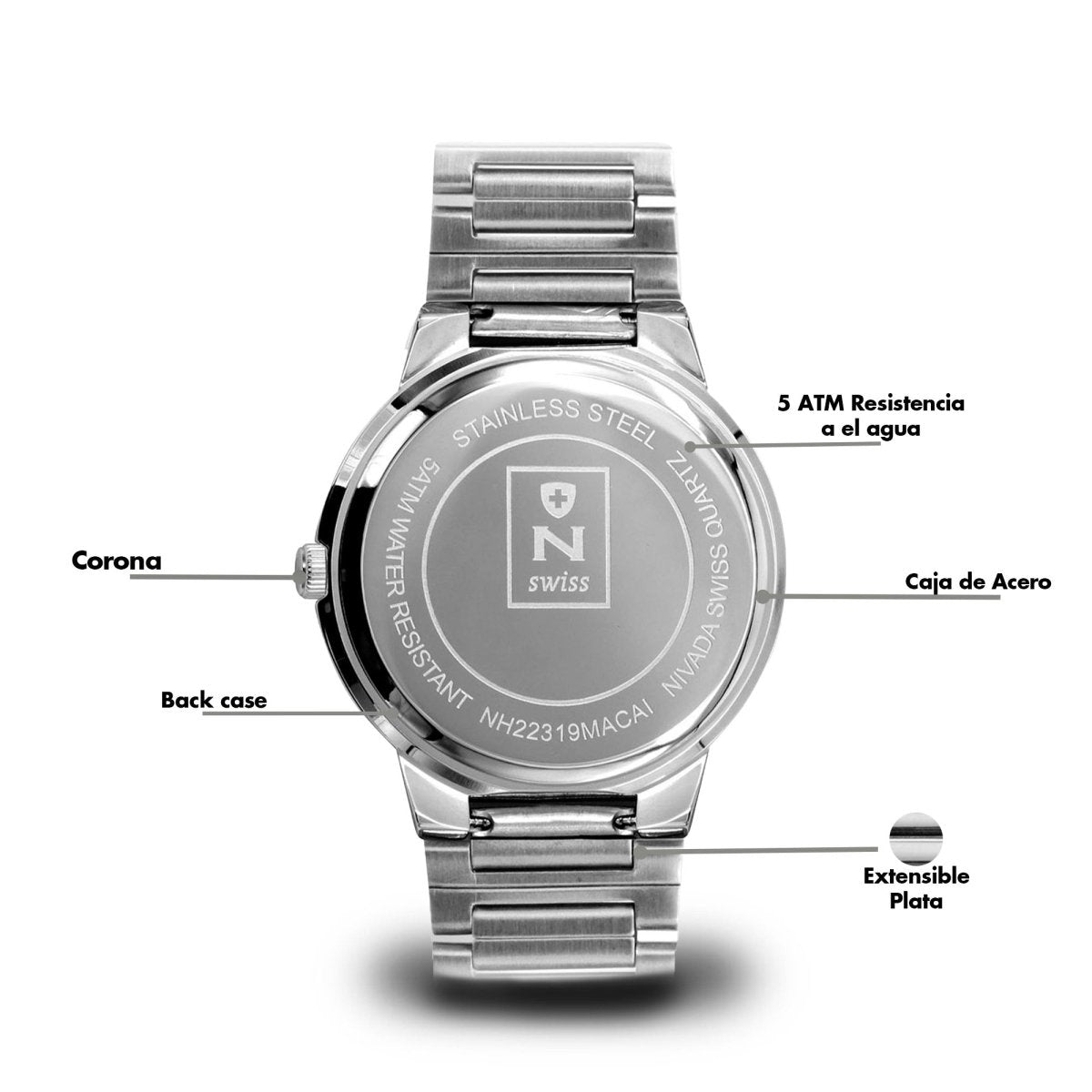 Reloj Corporate 102 Caballero - Reloj Nivada Swiss