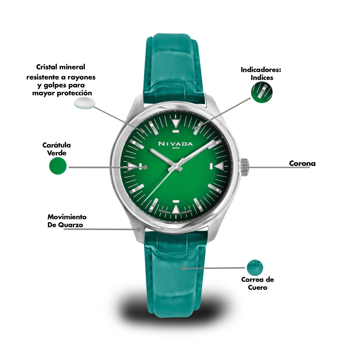 Reloj Corporate 120 Dama - Reloj Nivada Swiss