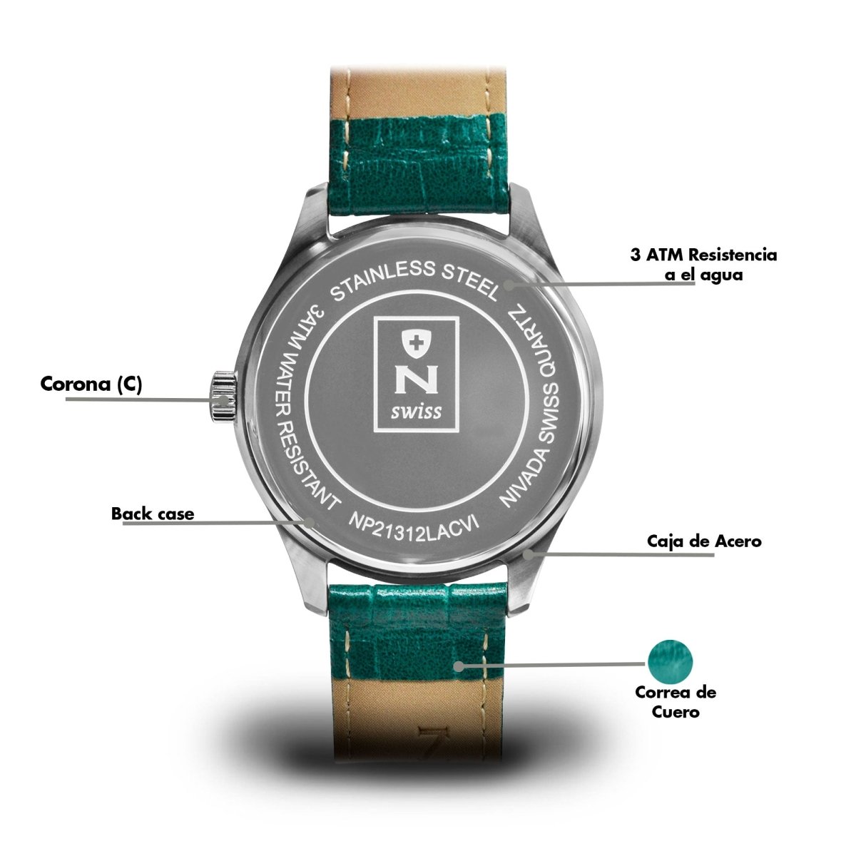 Reloj Corporate 120 Dama - Reloj Nivada Swiss