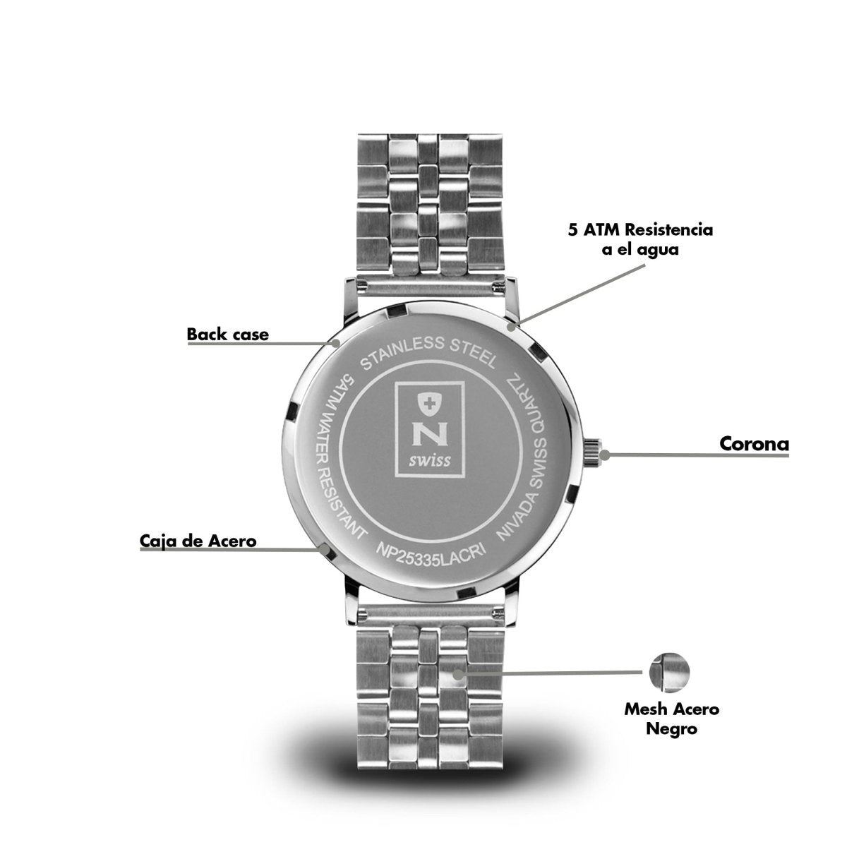 Reloj Corporate 138 Dama - Reloj Nivada Swiss