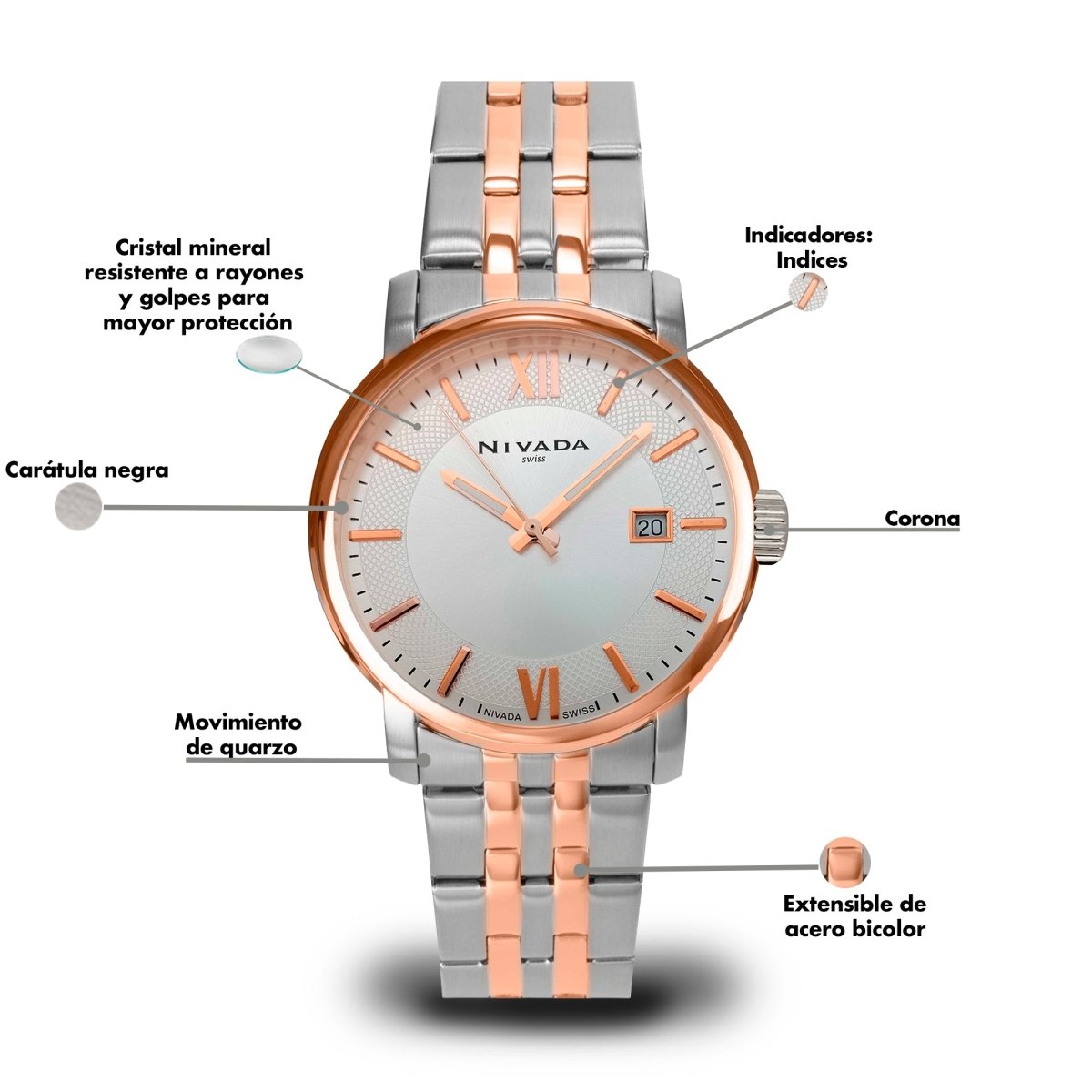 Reloj Corporate 141 Dama - Reloj Nivada Swiss