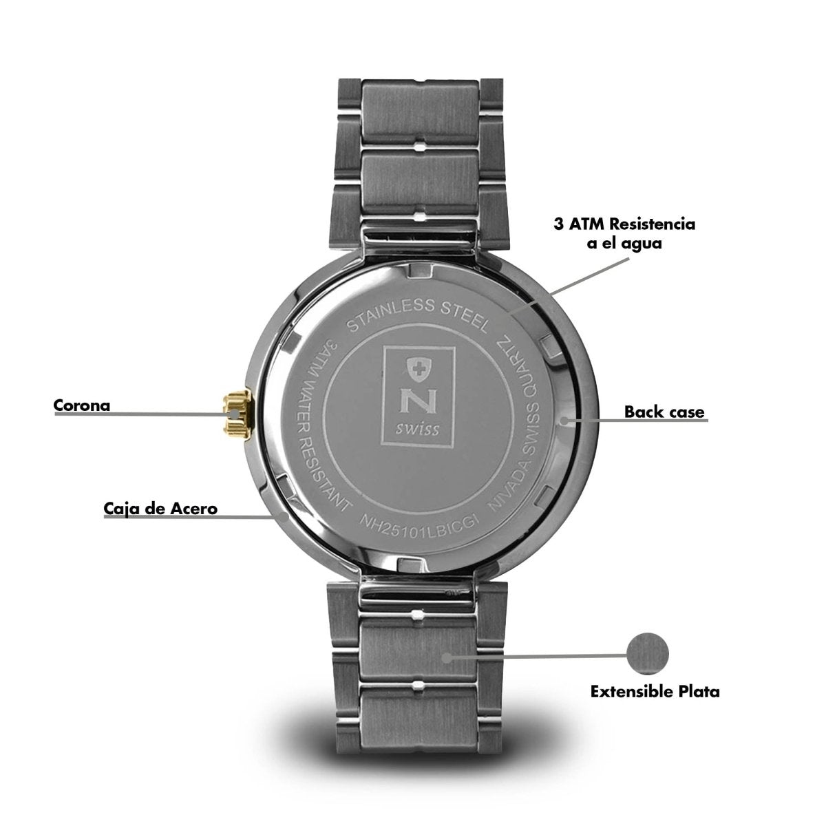 Reloj Corporate 145 Dama - Reloj Nivada Swiss