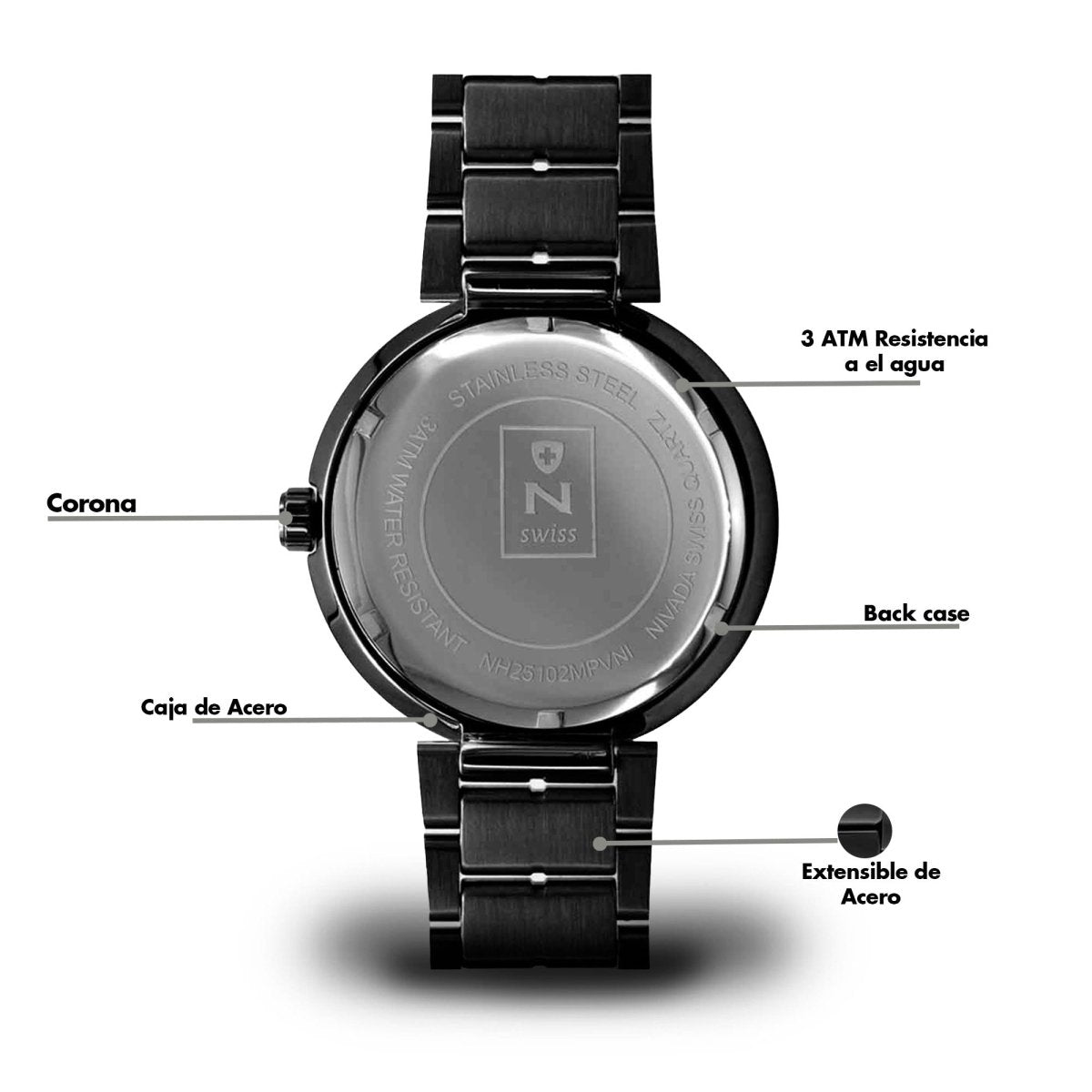 Reloj Corporate 146 Caballero - Reloj Nivada Swiss