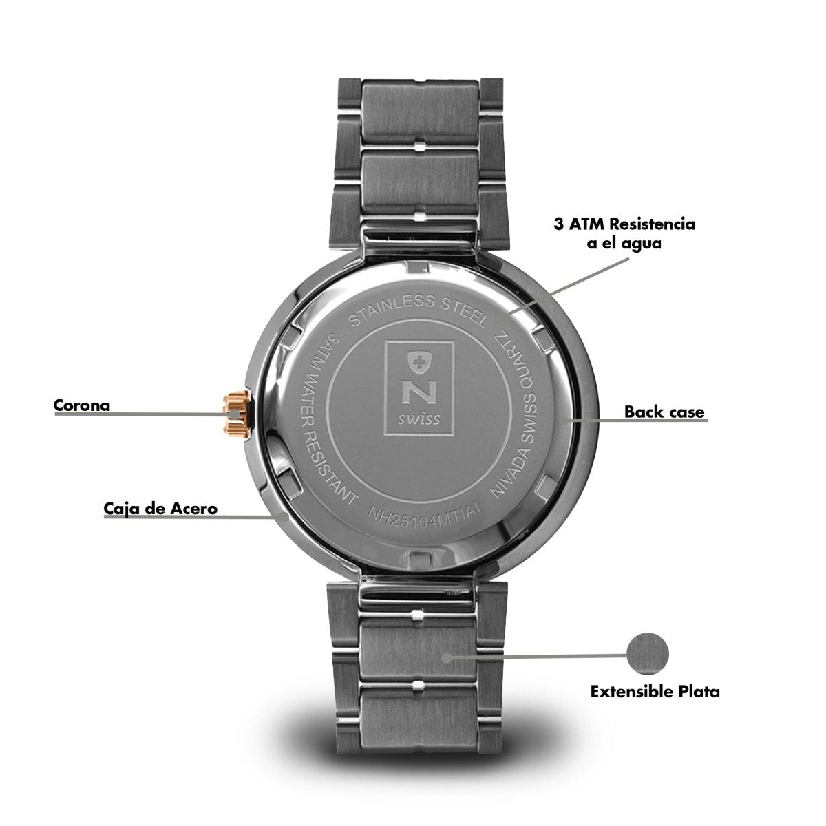 Reloj Corporate 147 Caballero - Reloj Nivada Swiss