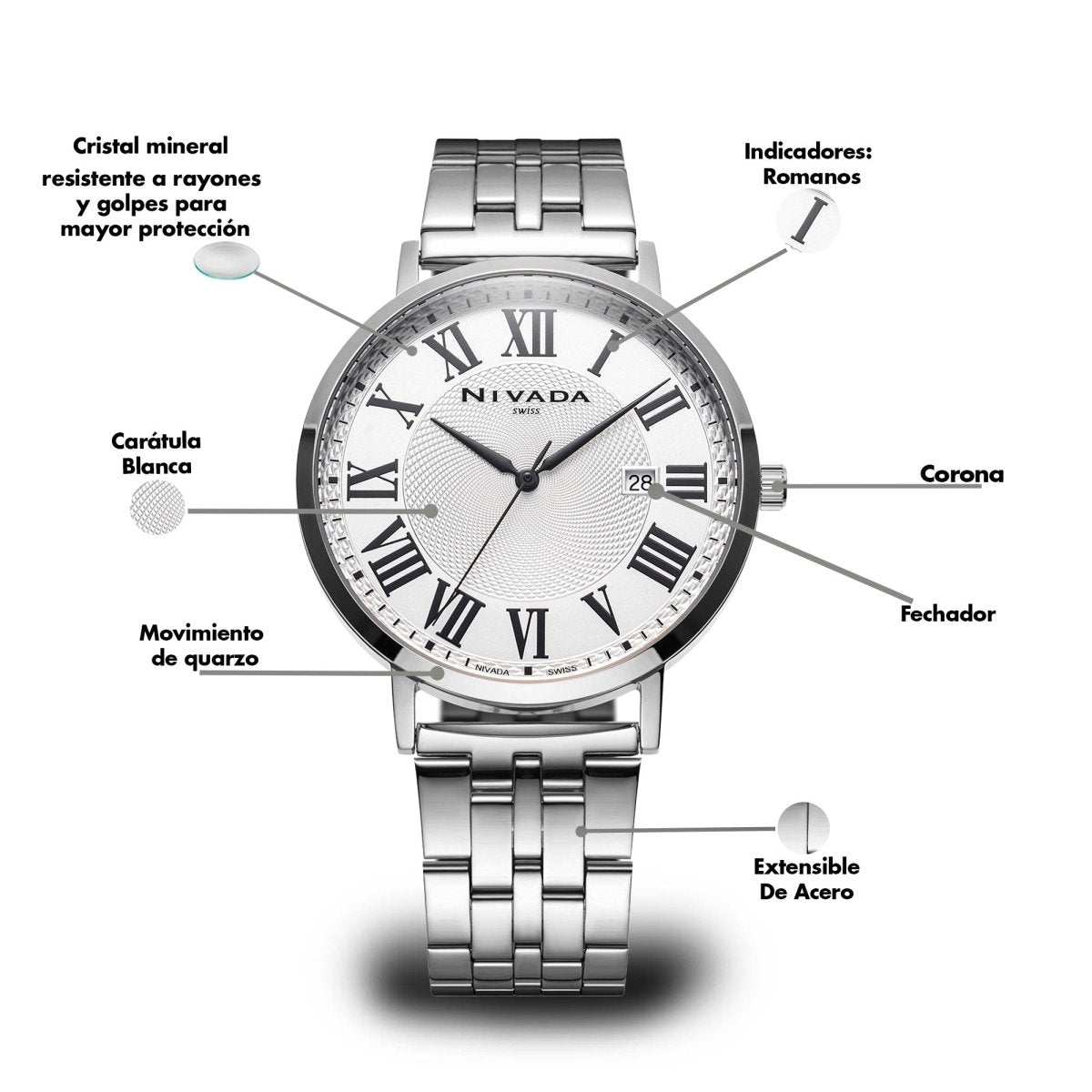 Reloj Corporate 163 Caballero - Reloj Nivada Swiss