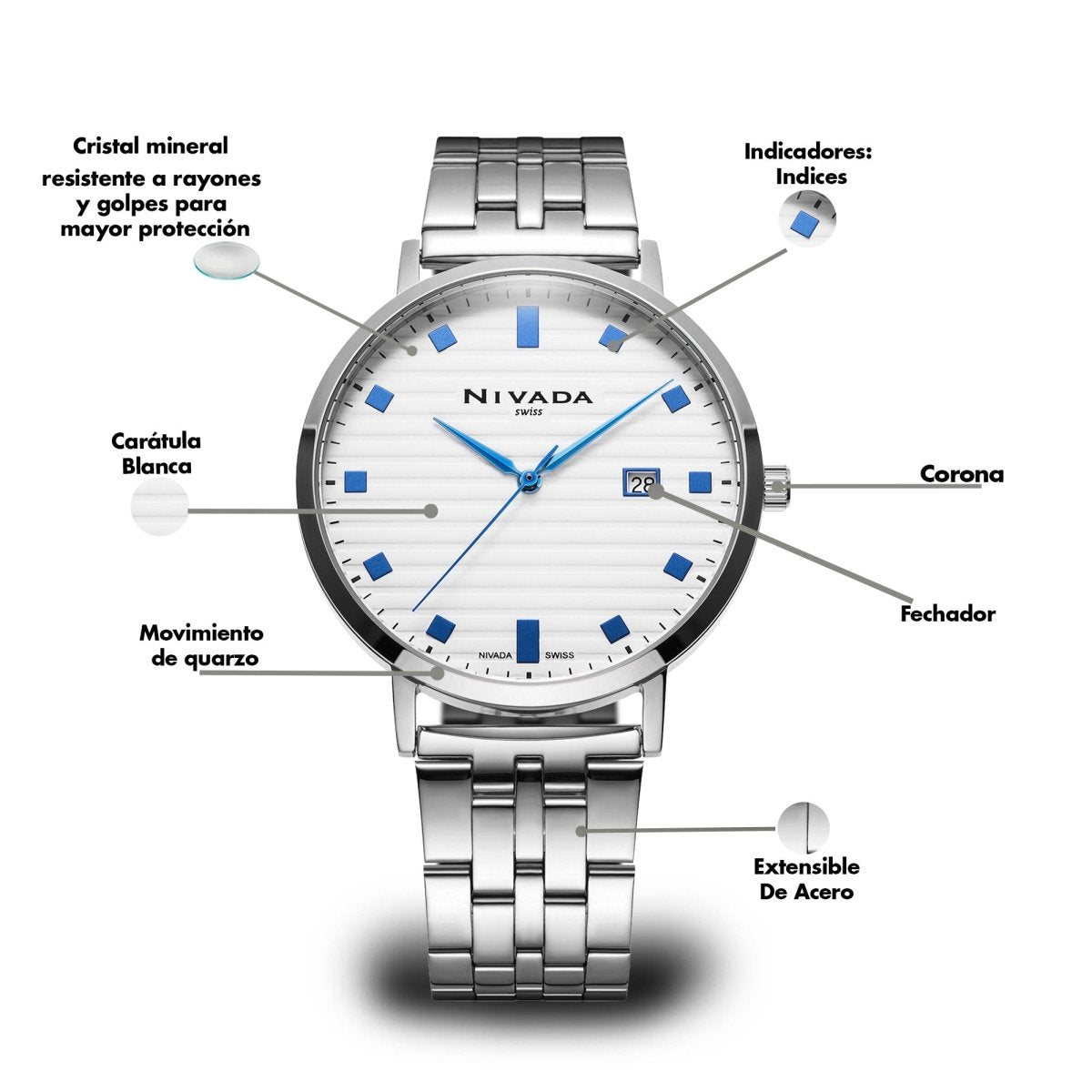 Reloj Corporate 170 Caballero - Reloj Nivada Swiss