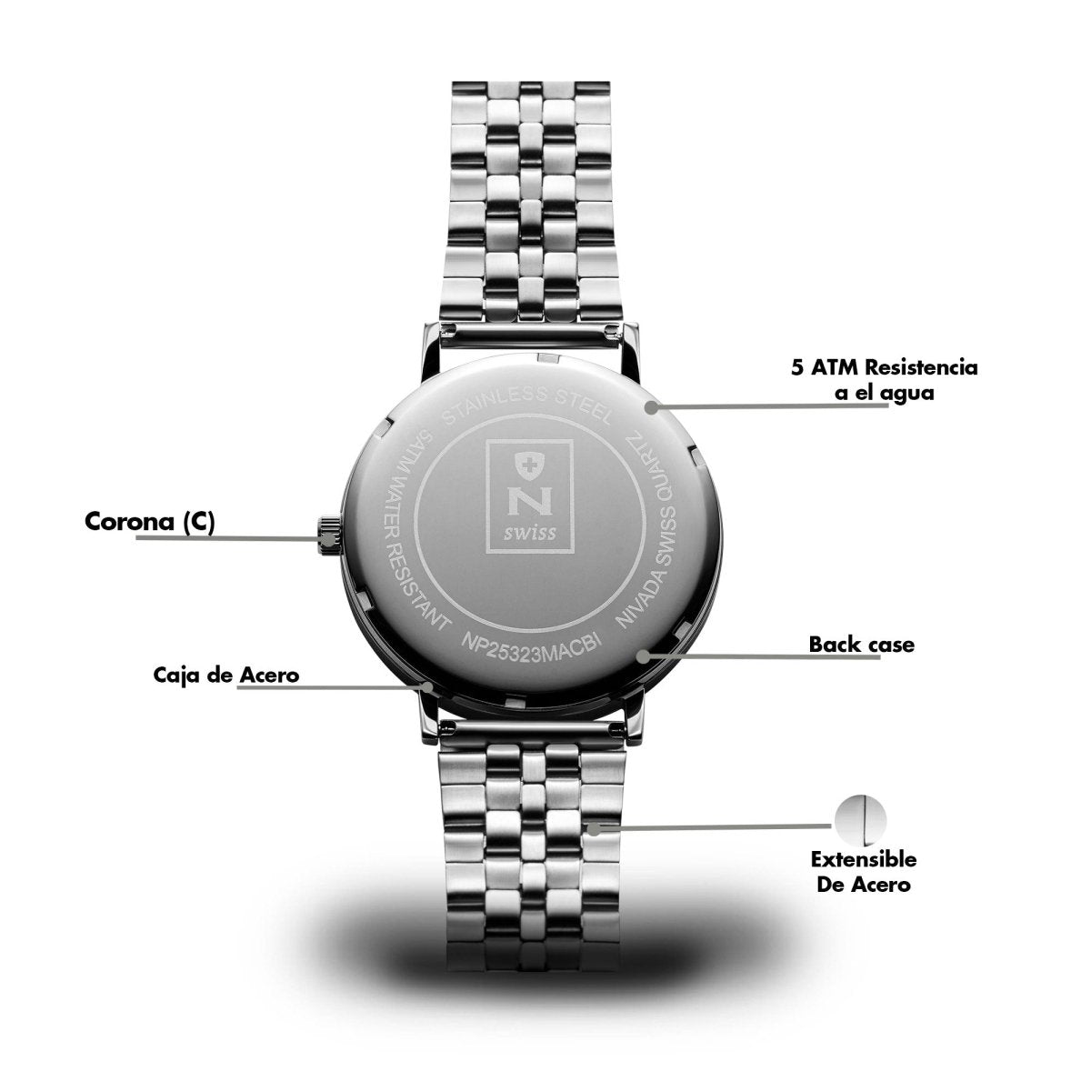 Reloj Corporate 170 Caballero - Reloj Nivada Swiss