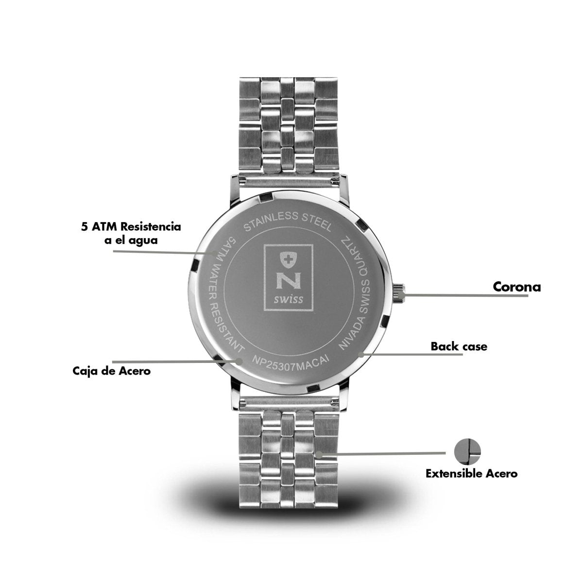 Reloj Corporate 172 Caballero - Reloj Nivada Swiss