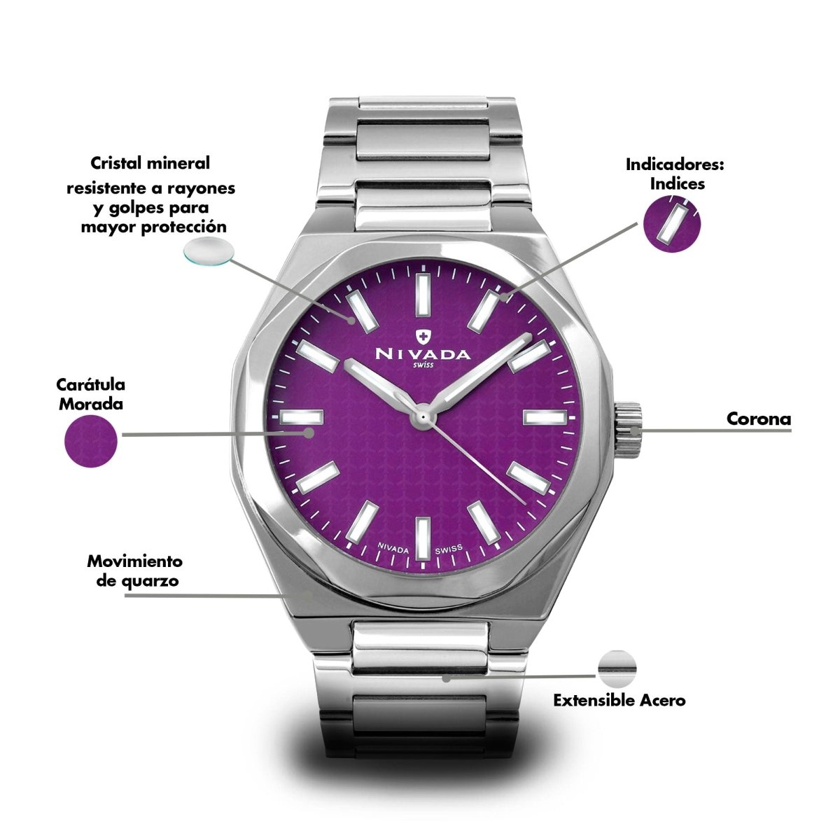 Reloj Corporate 184 Caballero - Reloj Nivada Swiss