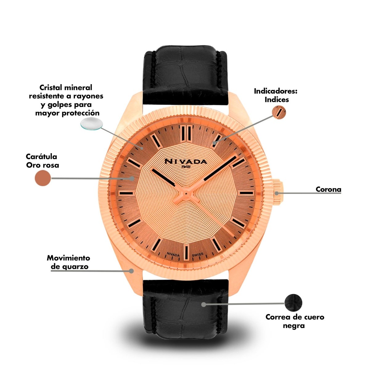 Reloj Corporate 246 Caballero - Reloj Nivada Swiss