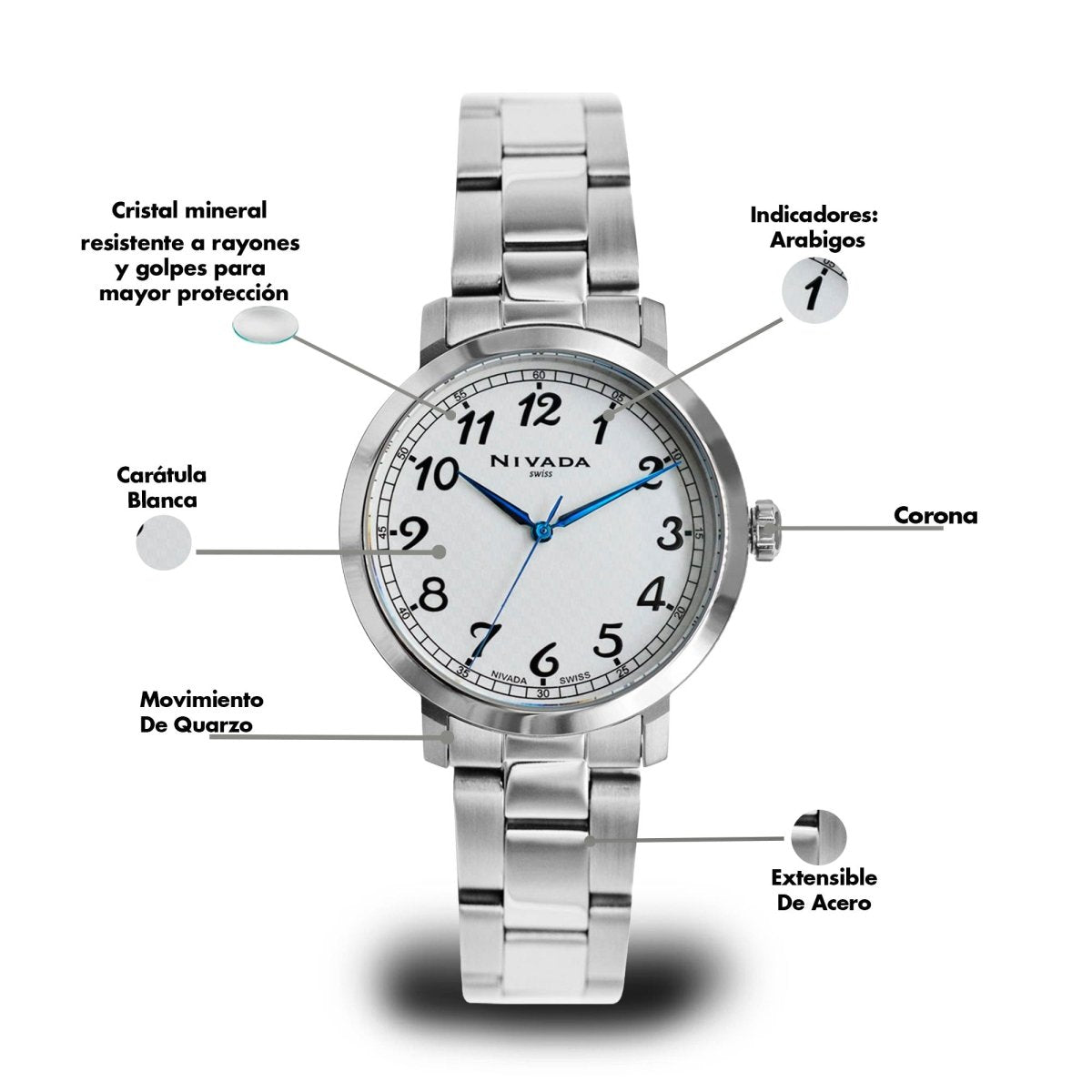Reloj Corporate 287 Dama - Reloj Nivada Swiss