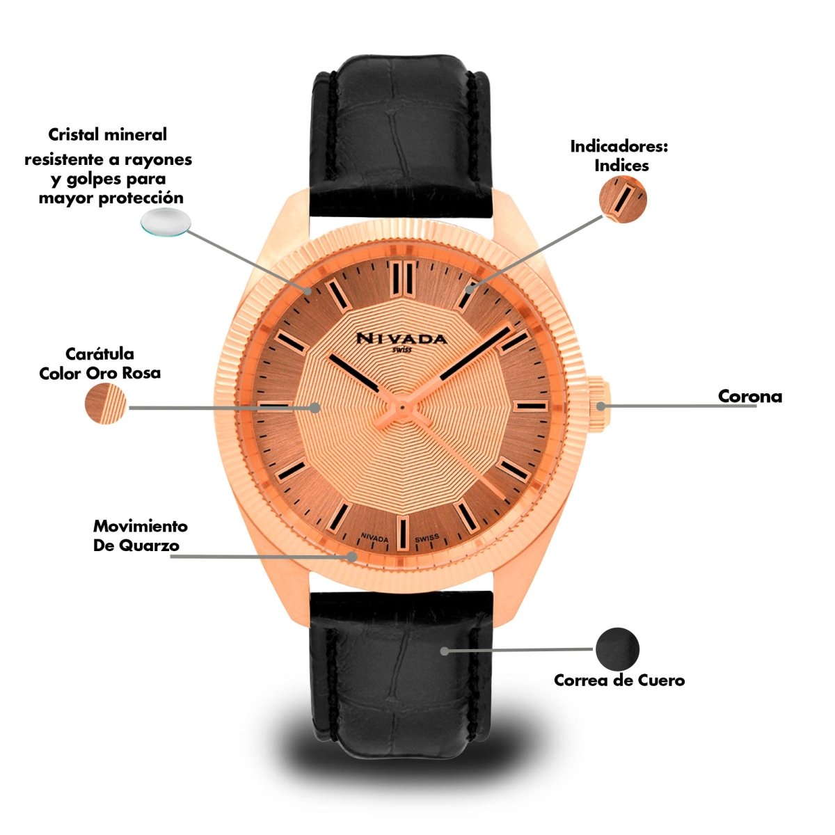 Reloj Corporate 293 Dama - Reloj Nivada Swiss