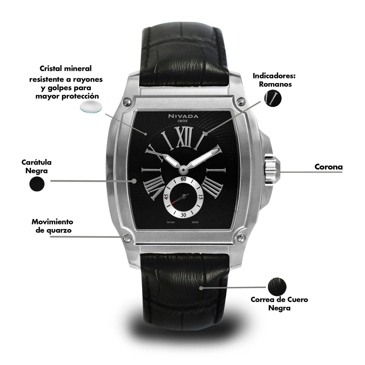 Reloj Diplomat 104 Caballero - Reloj Nivada Swiss