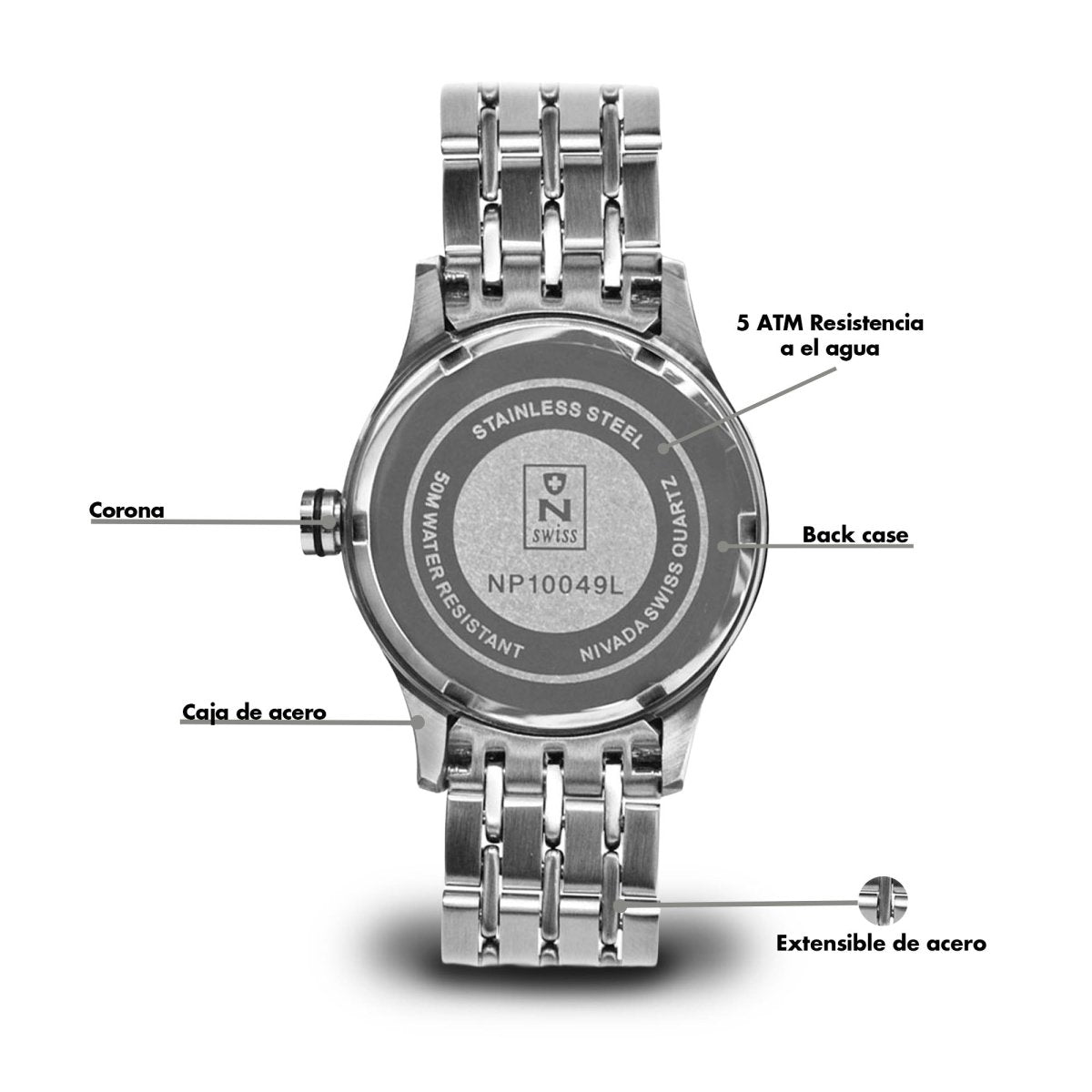Reloj Diplomat 114 Dama - Reloj Nivada Swiss