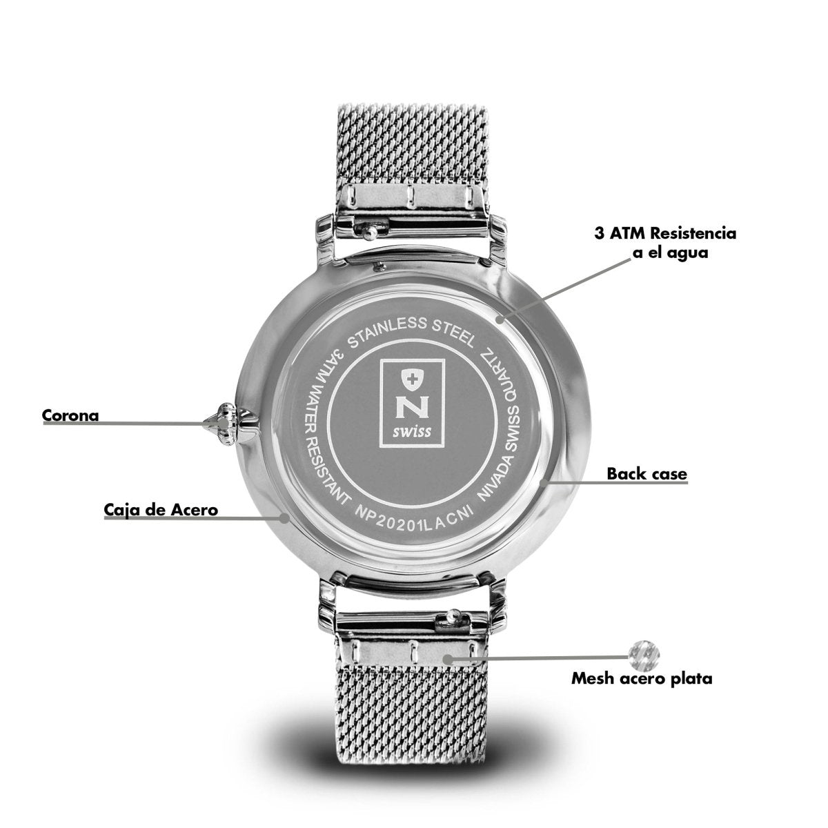 Reloj Diplomat 135 Dama - Reloj Nivada Swiss