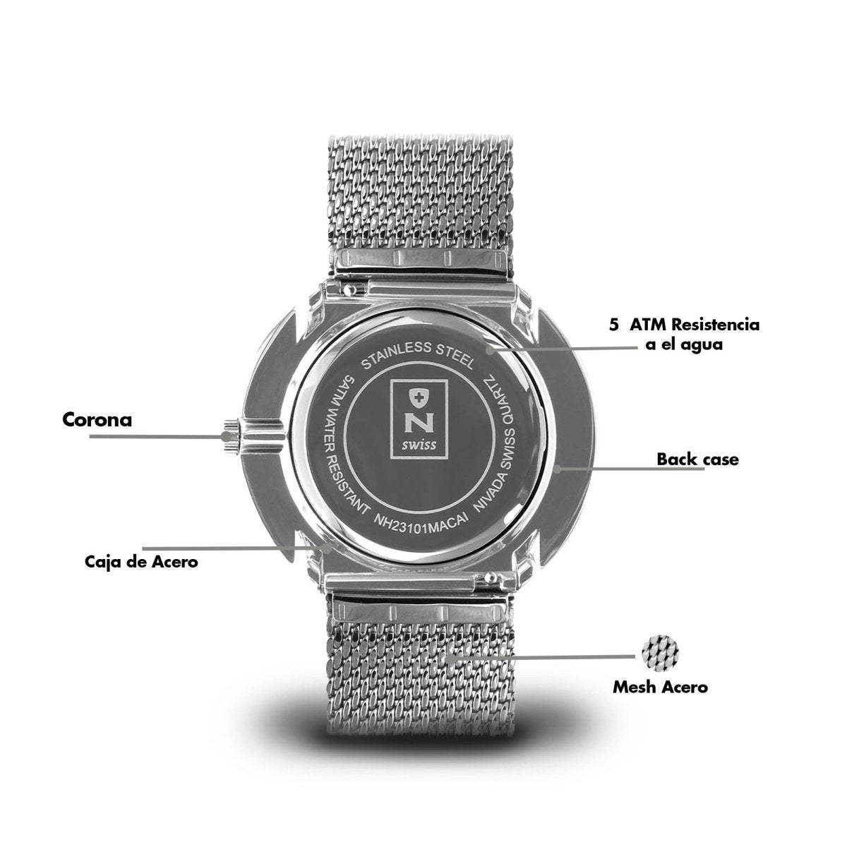Reloj Executive 106 Caballero - Reloj Nivada Swiss