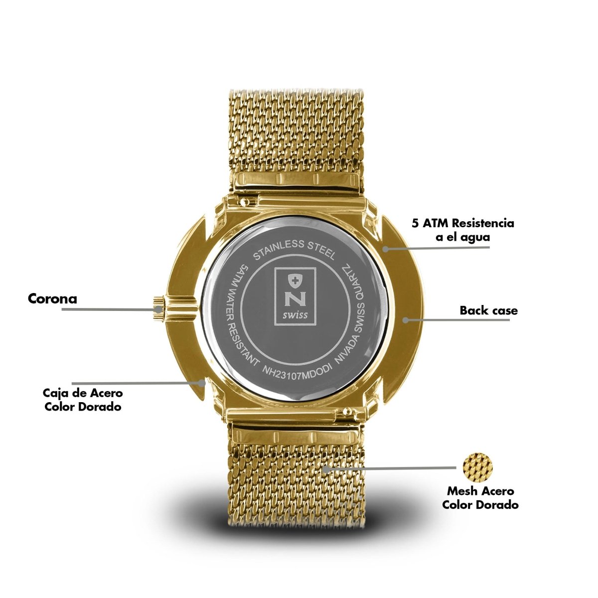 Reloj Executive 110 Caballero - Reloj Nivada Swiss