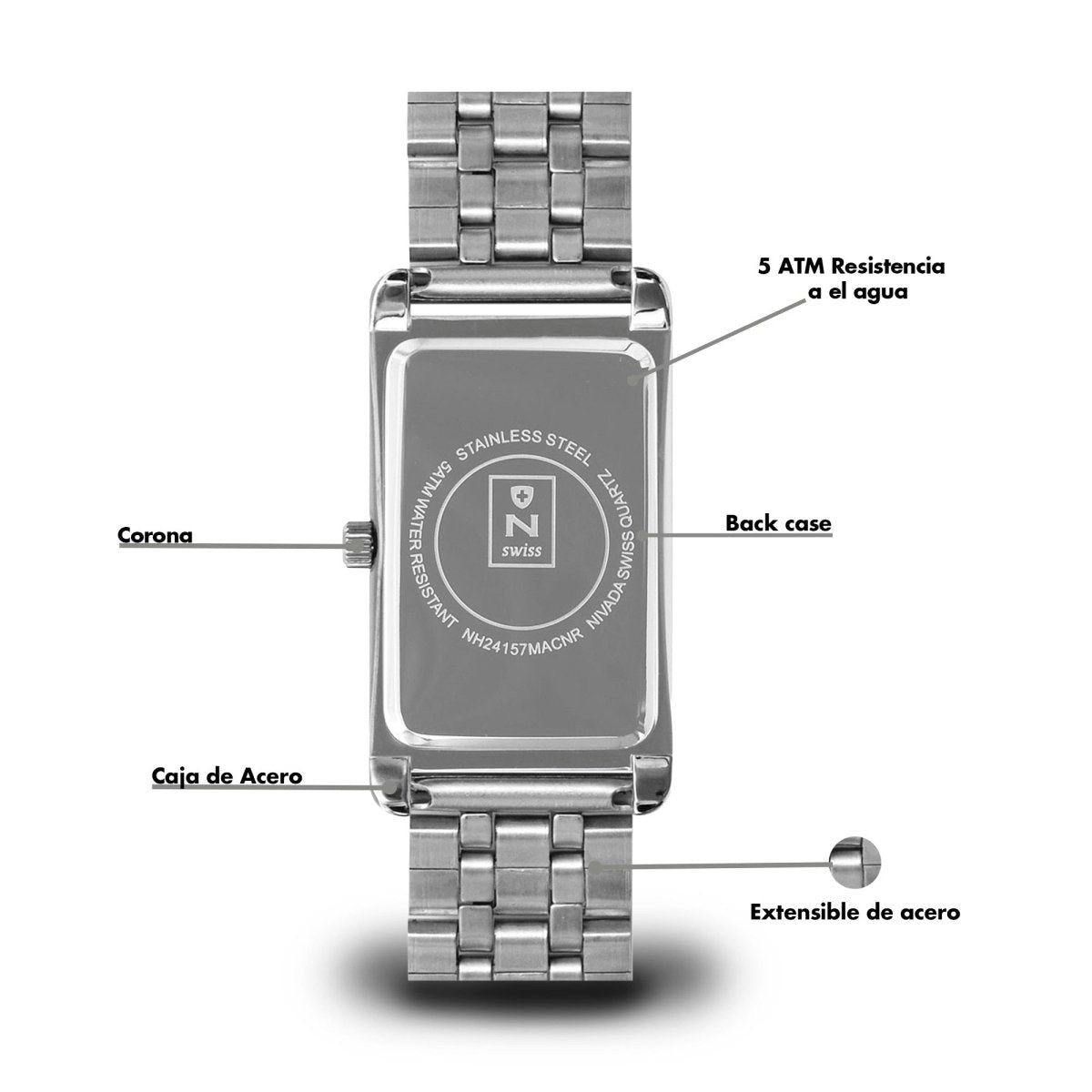 Reloj Executive 116 Caballero - Reloj Nivada Swiss