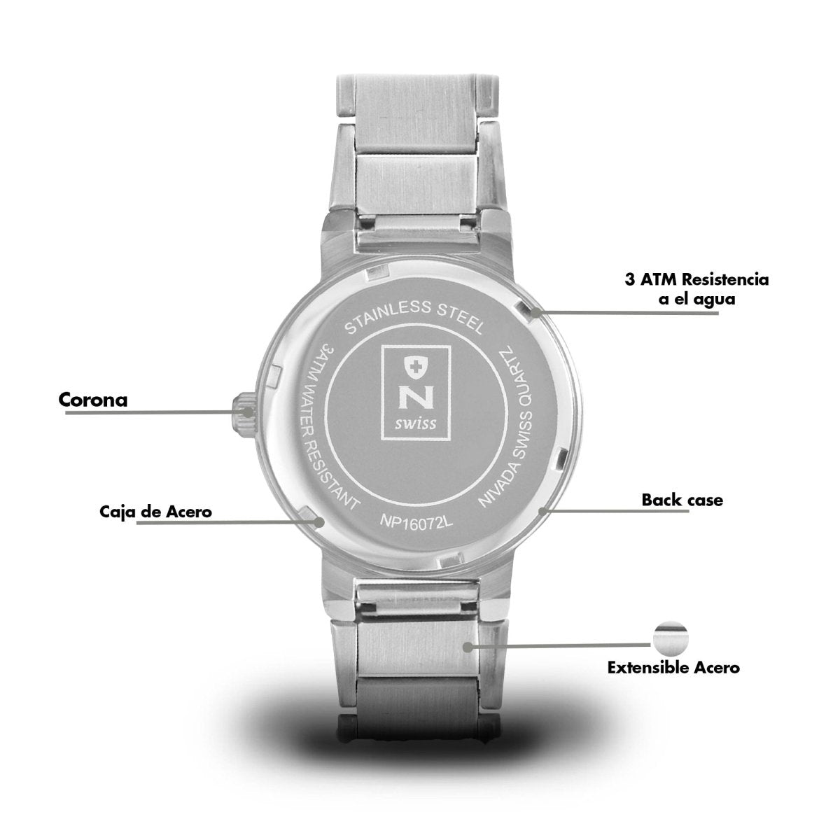 Reloj Executive 126 Dama - Reloj Nivada Swiss
