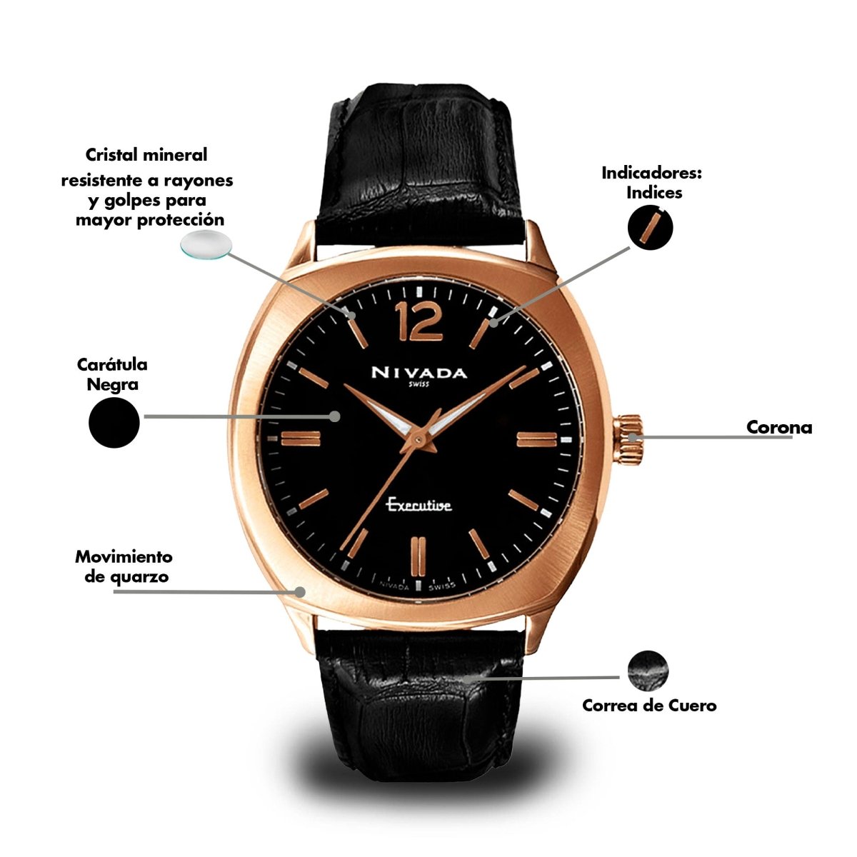 Reloj Executive 135 Dama - Reloj Nivada Swiss