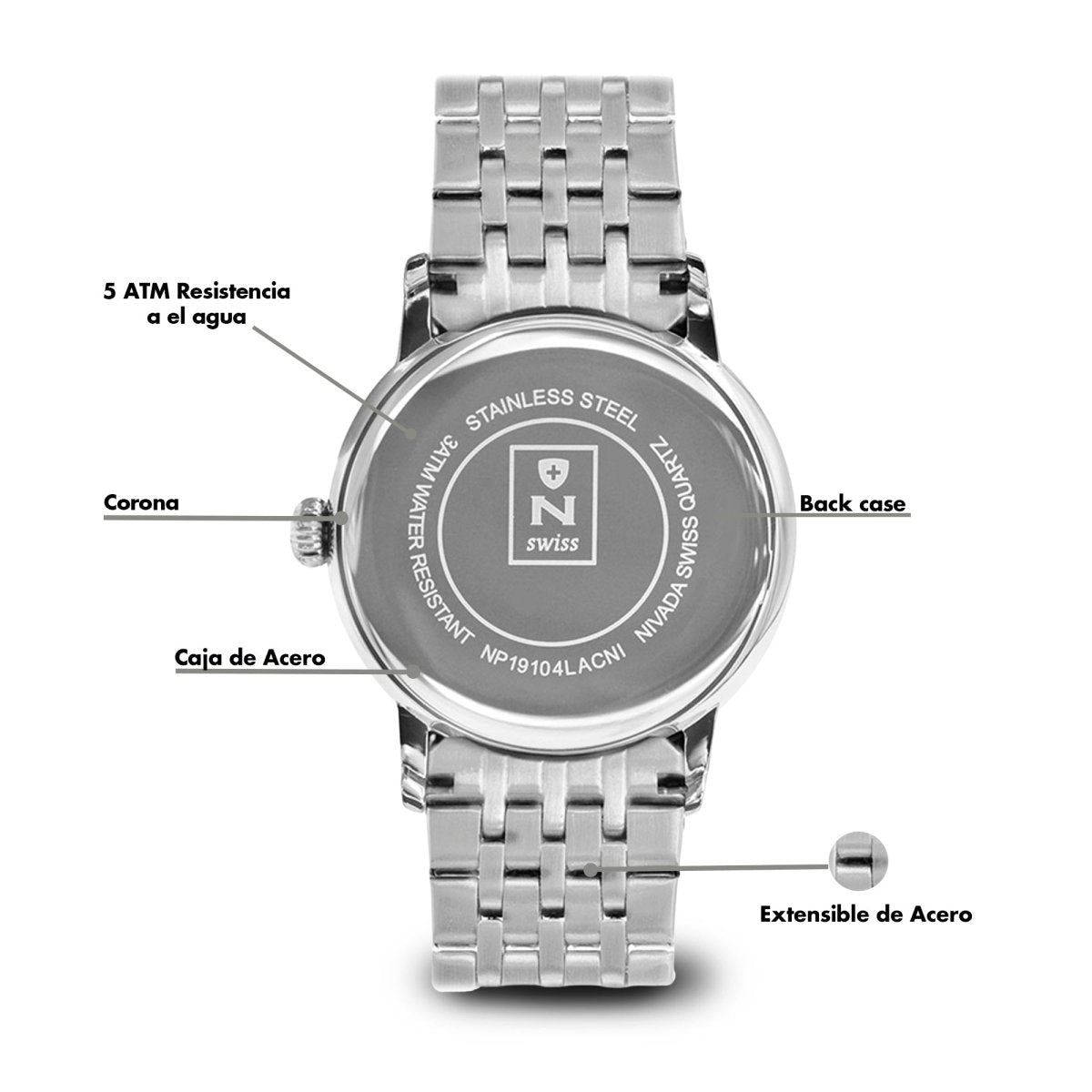 Reloj Executive 144 Dama - Reloj Nivada Swiss