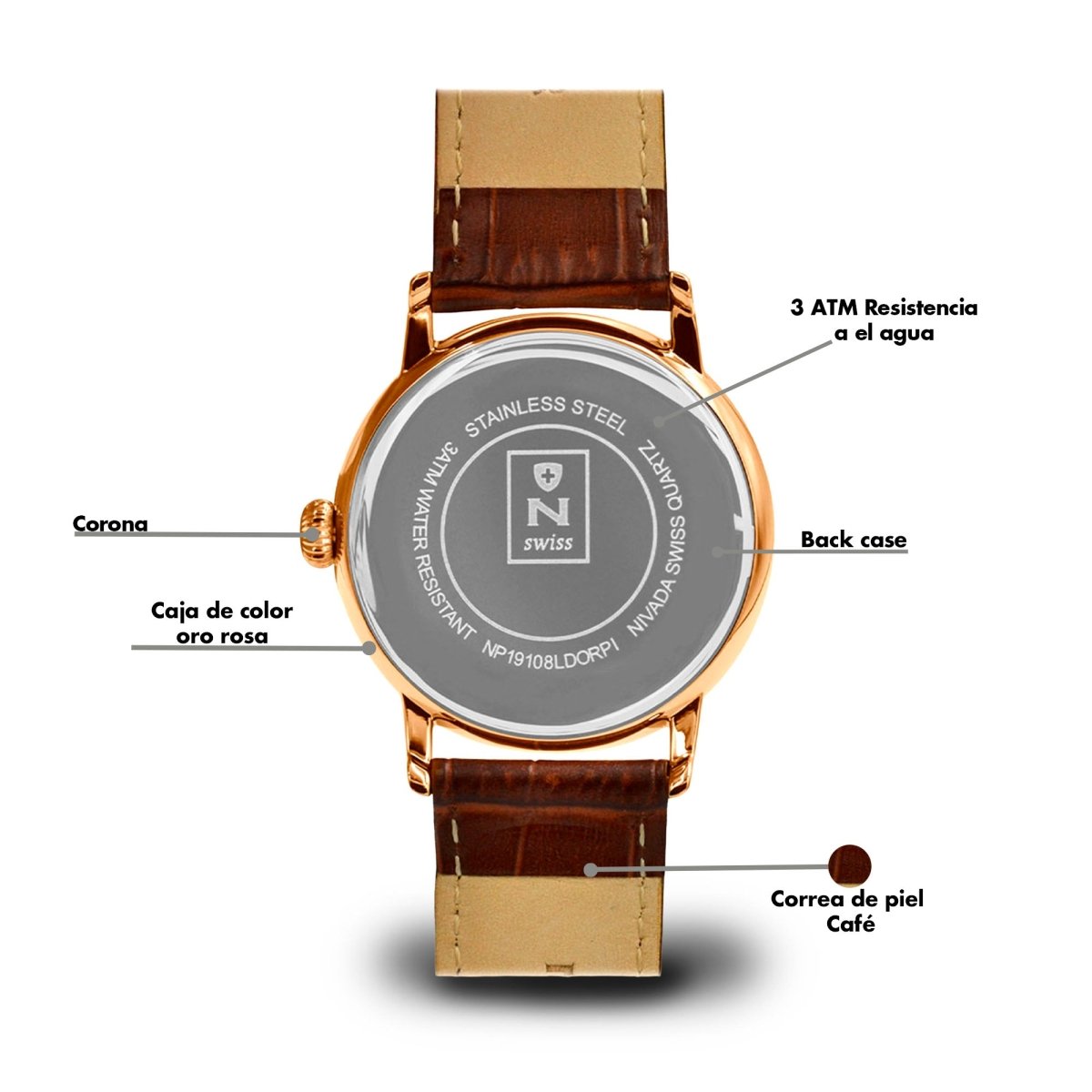 Reloj Executive 145 Dama - Reloj Nivada Swiss
