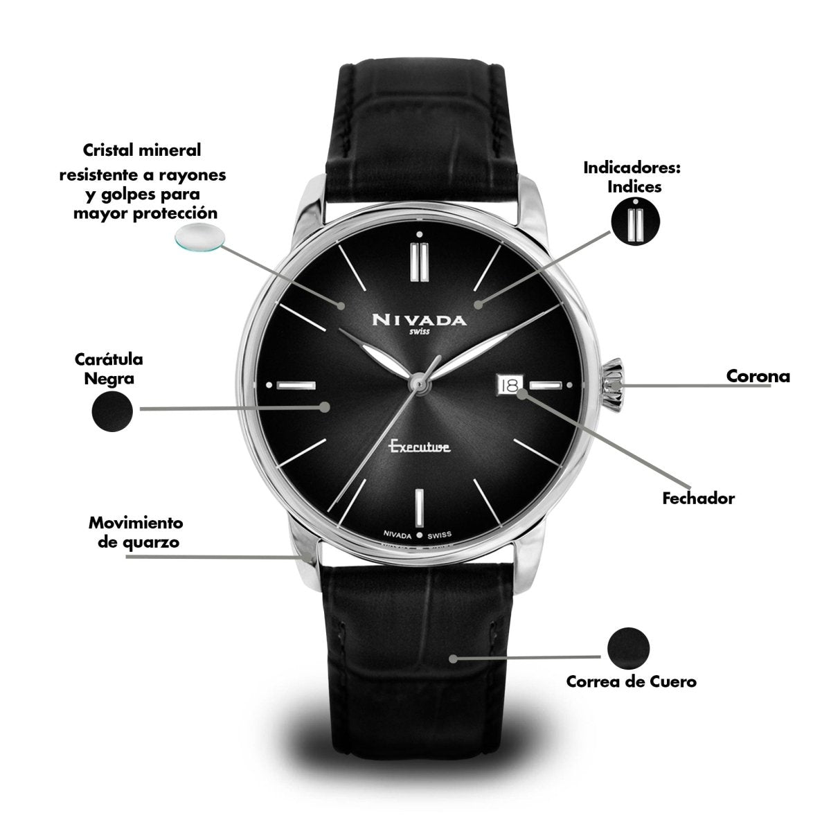 Reloj Executive 152 Dama - Reloj Nivada Swiss