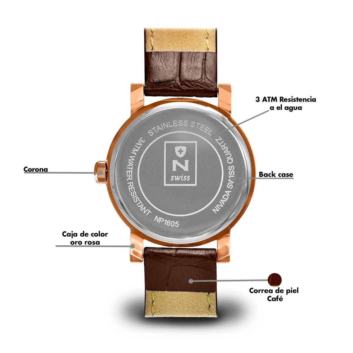 Reloj Executive 207 Dama - Reloj Nivada Swiss