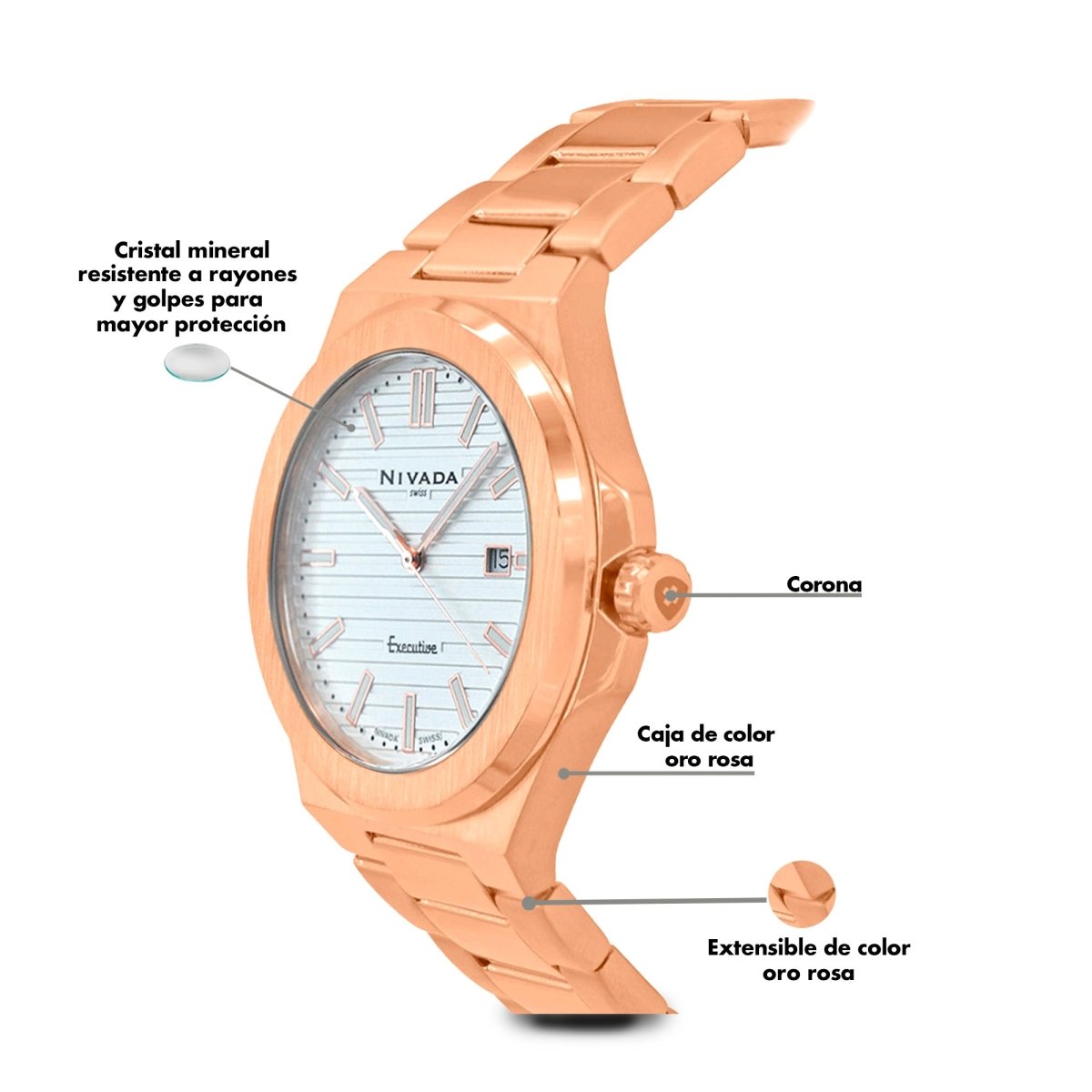 Reloj Executive 234 Caballero - Reloj Nivada Swiss