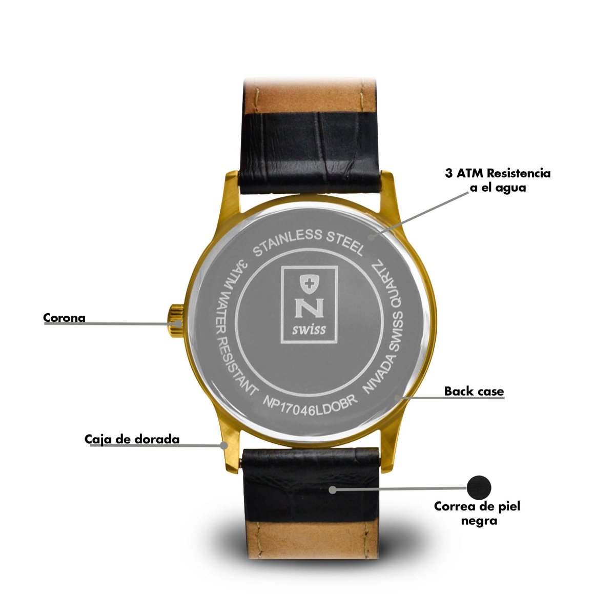 Reloj Executive 246 Dama - Reloj Nivada Swiss