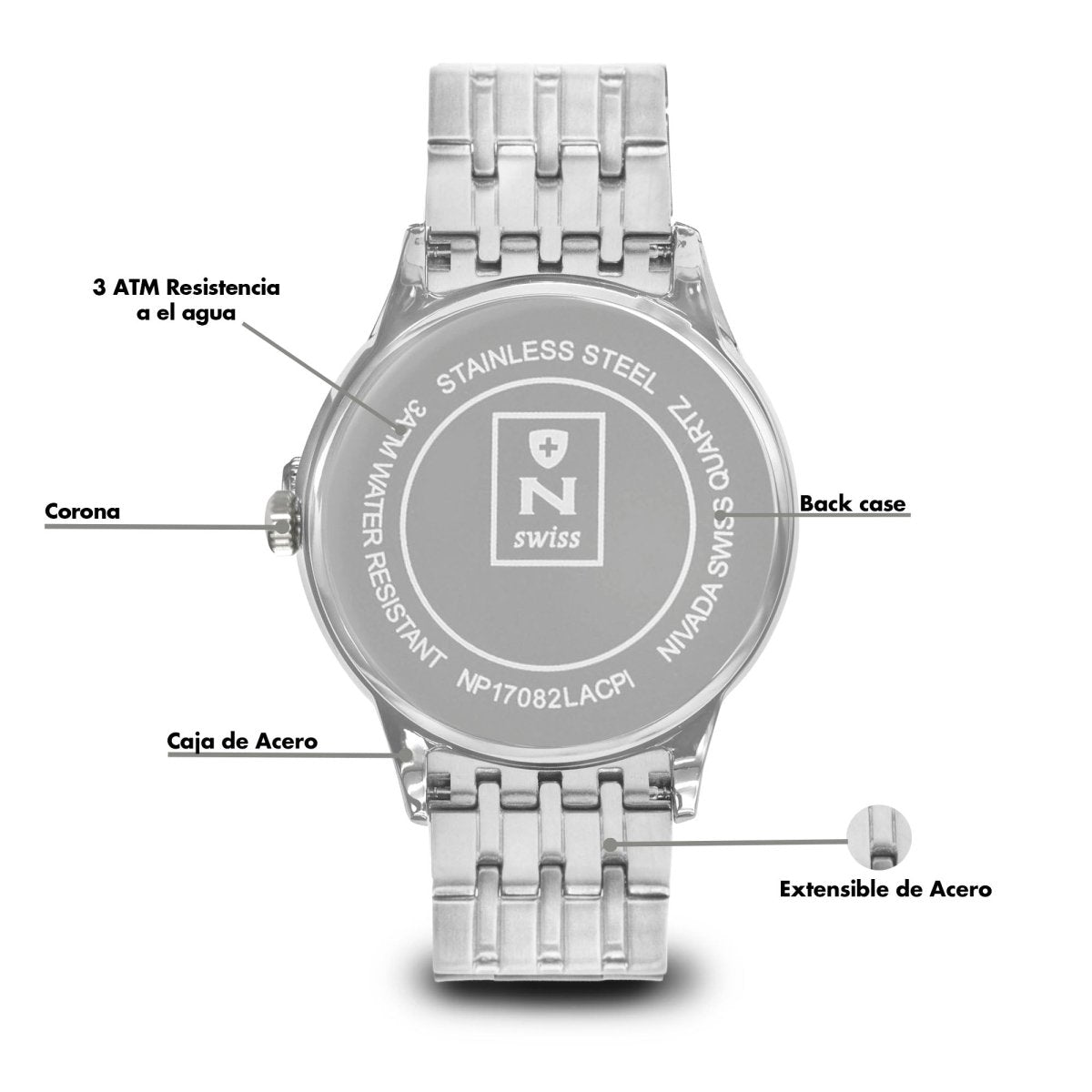 Reloj Executive 259 Dama - Reloj Nivada Swiss