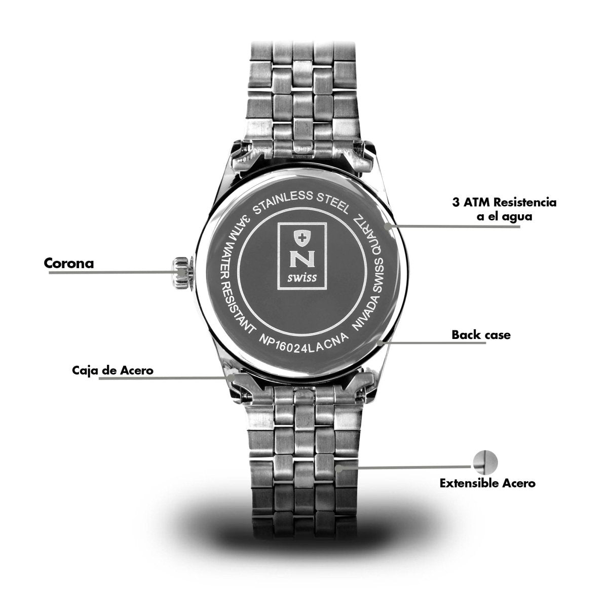 Reloj Executive 262 Dama - Reloj Nivada Swiss