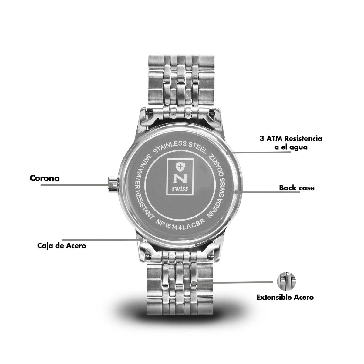 Reloj Executive 266 Dama - Reloj Nivada Swiss