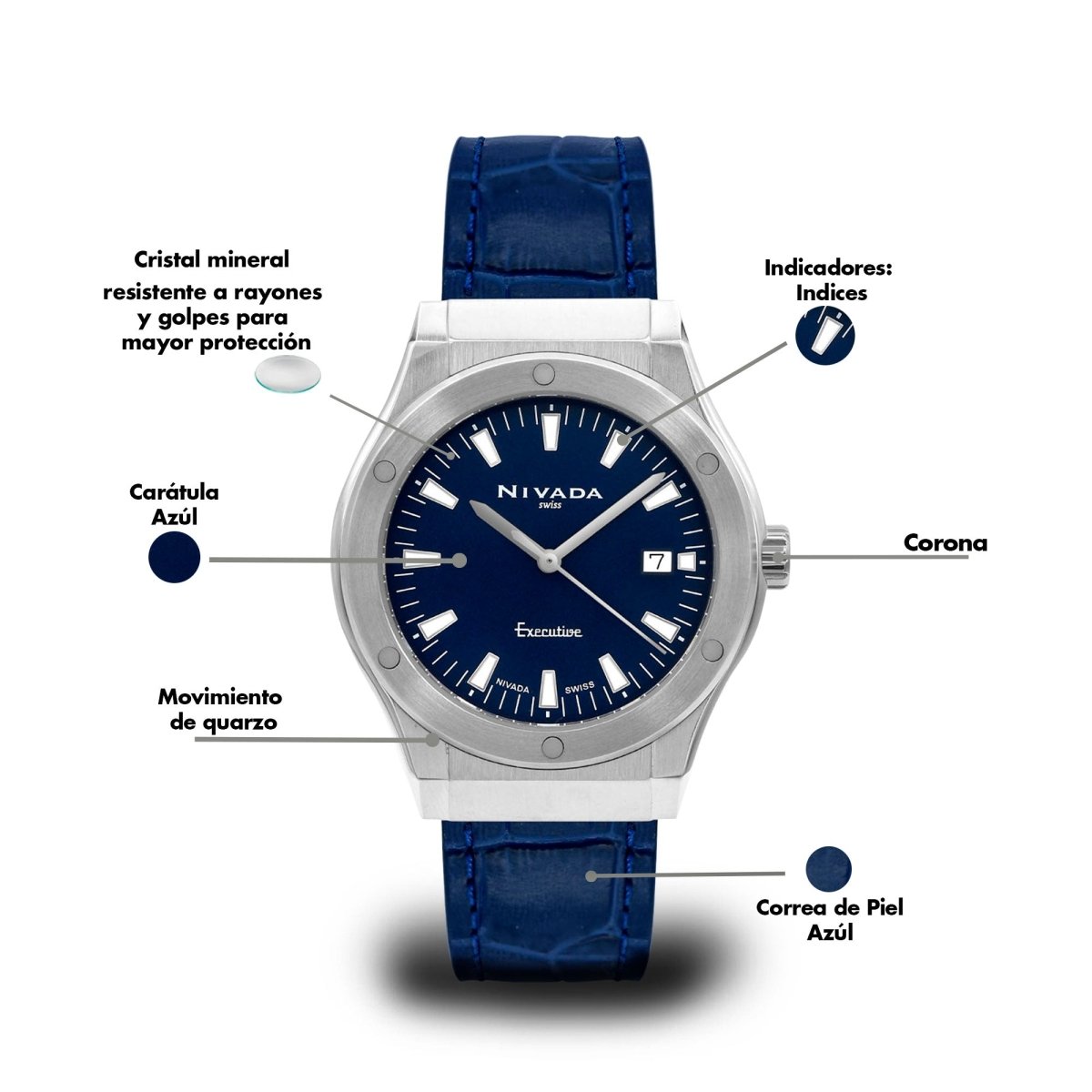Reloj Executive 273 Dama - Reloj Nivada Swiss