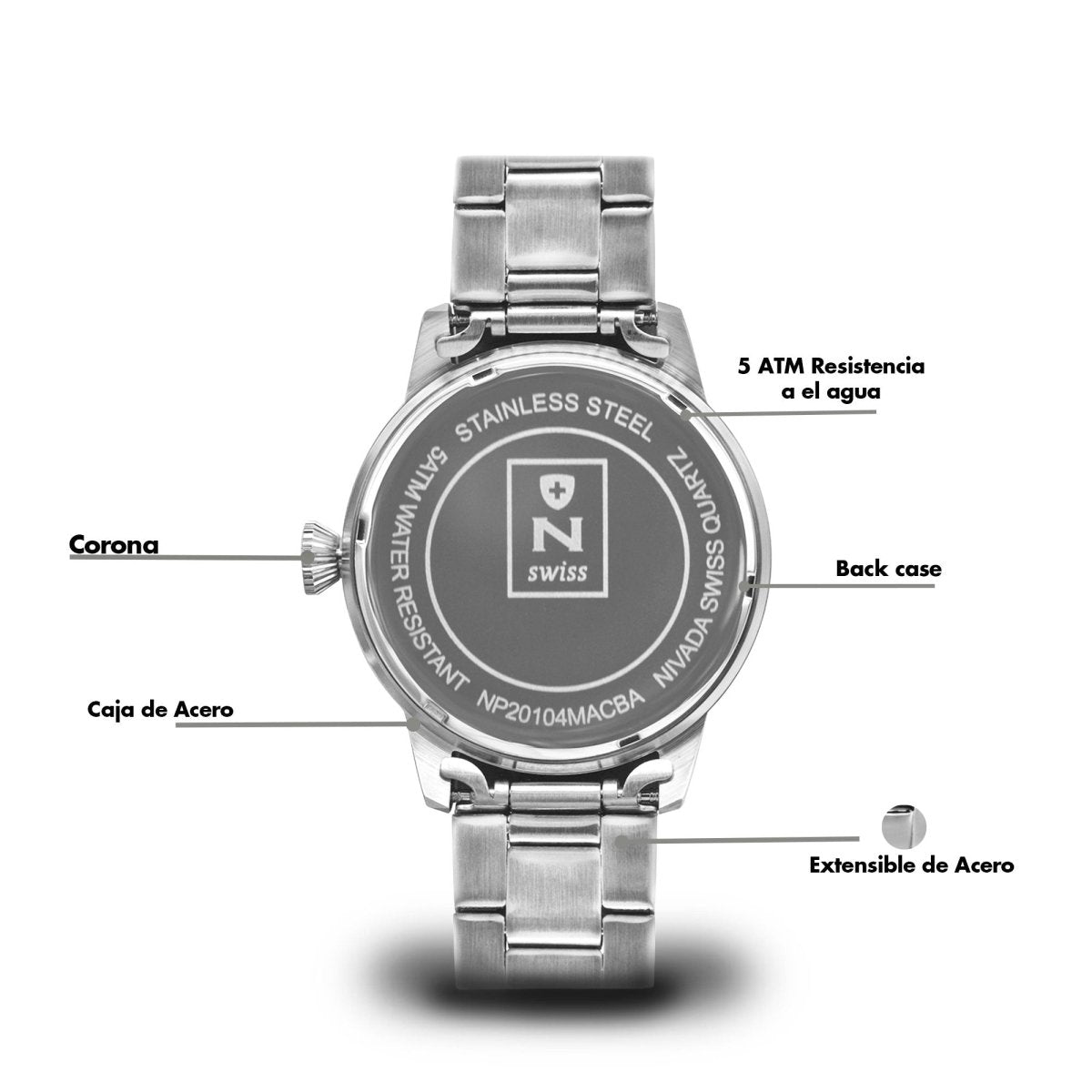 Reloj Executive 274 Caballero - Reloj Nivada Swiss