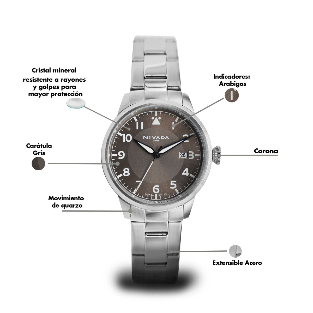 Reloj Executive 275 Dama - Reloj Nivada Swiss