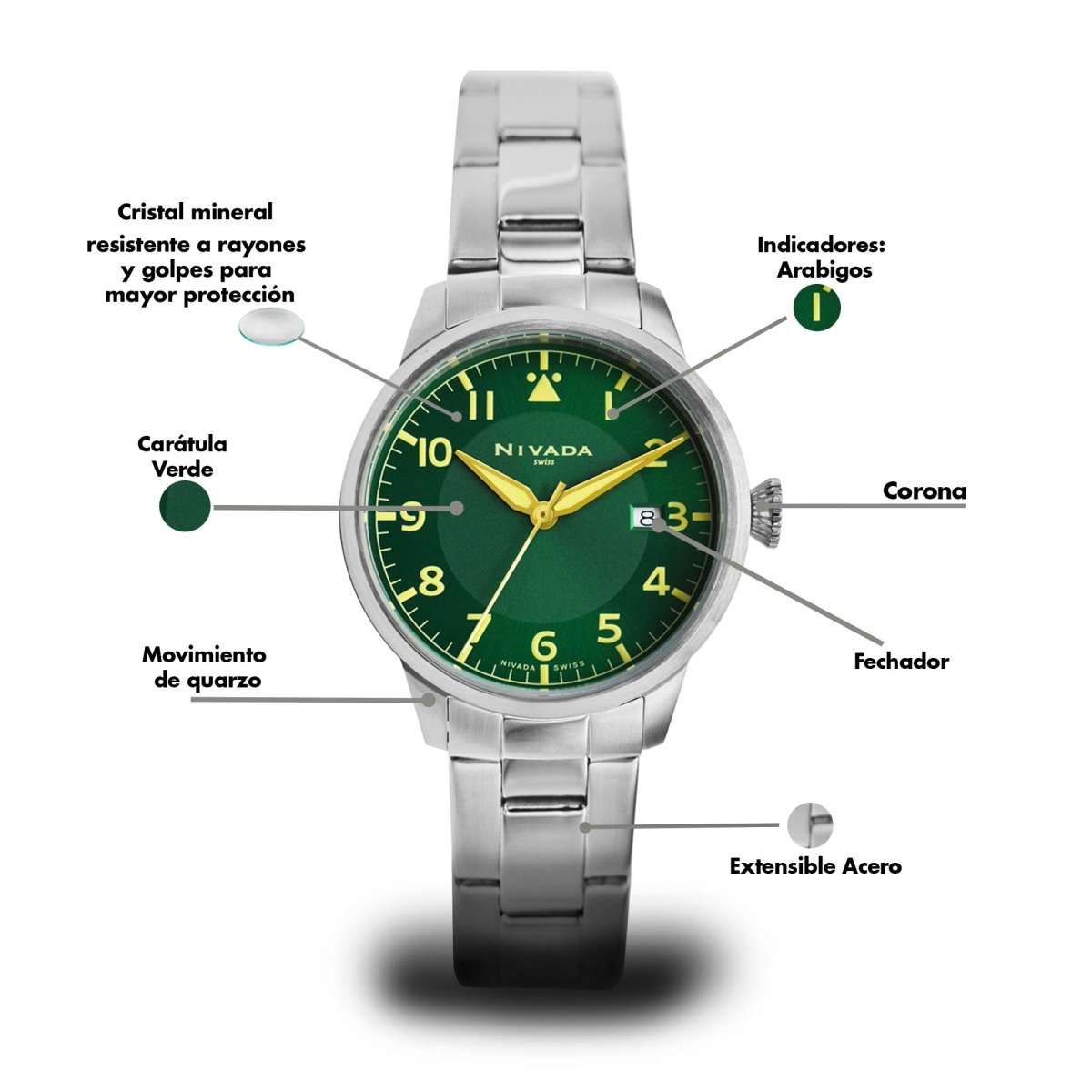 Reloj Executive 277 Dama - Reloj Nivada Swiss