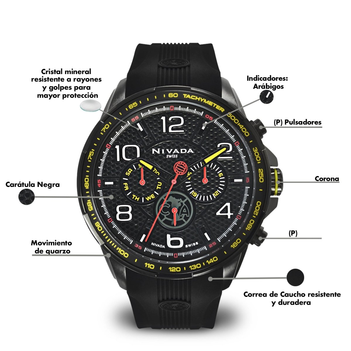 Reloj Fan America 105 Caballero - Reloj Nivada Swiss